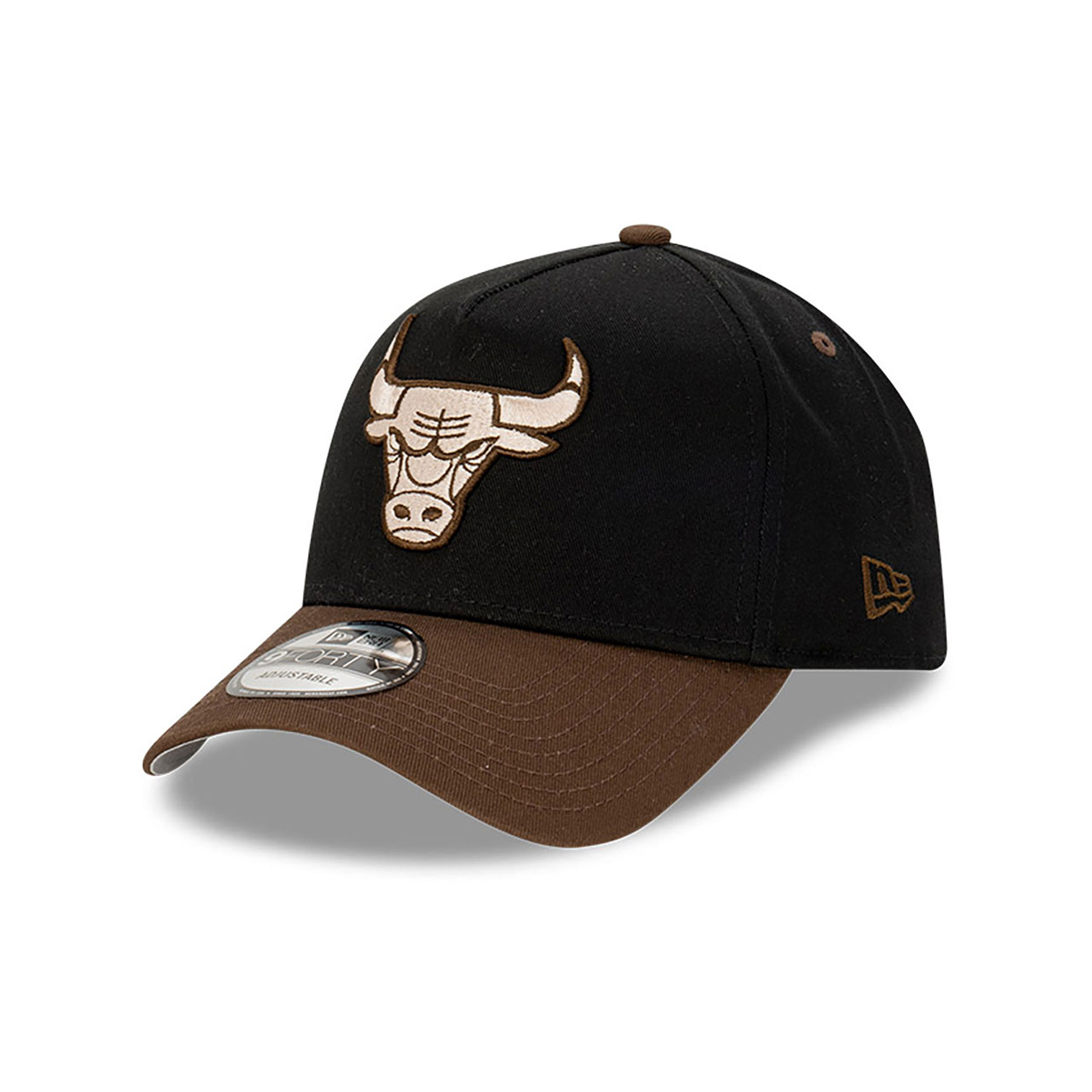 Chicago Bulls Grizzly Black 9FORTY A-Frame Adjustable Cap