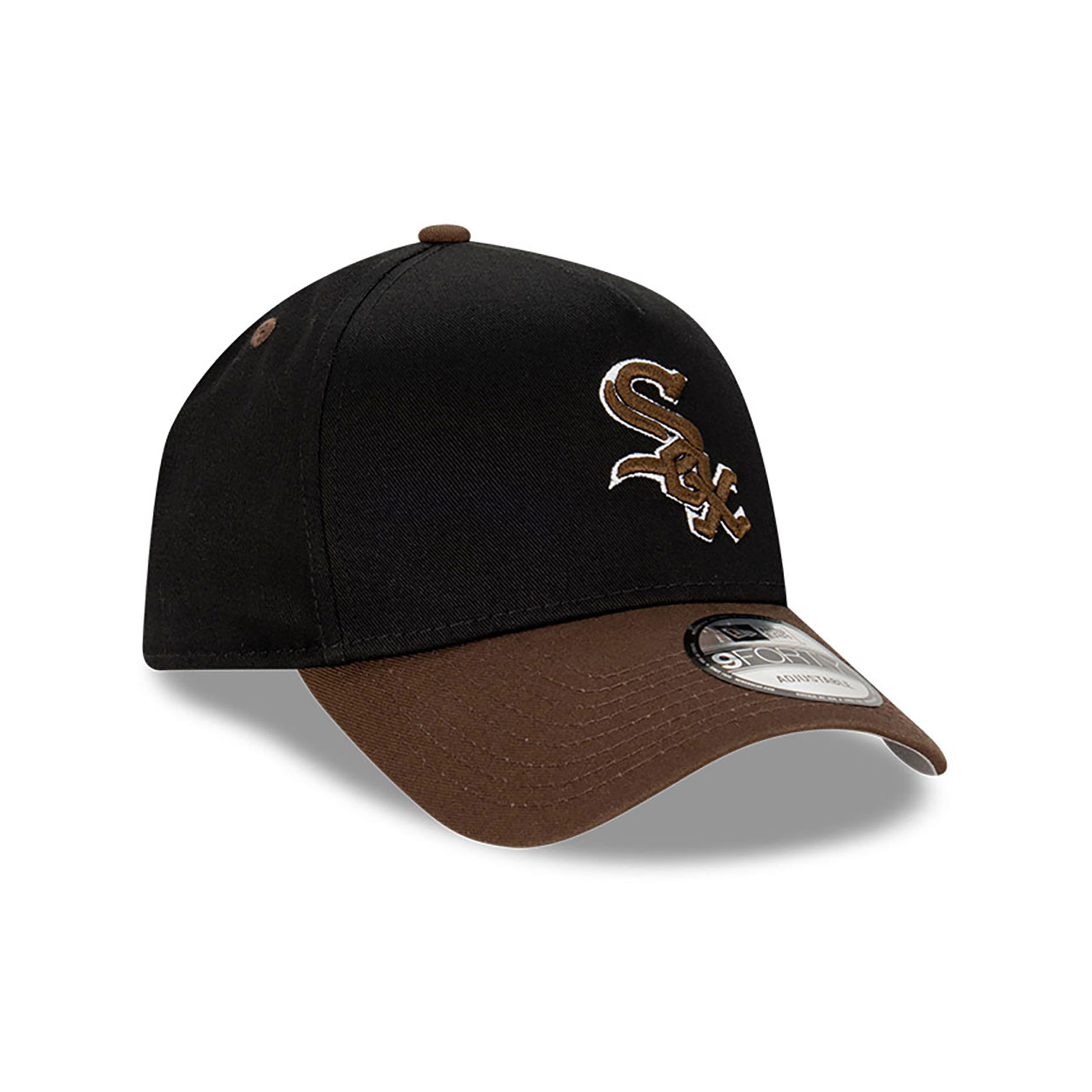 Chicago White Sox Grizzly Black 9FORTY A-Frame Adjustable Cap