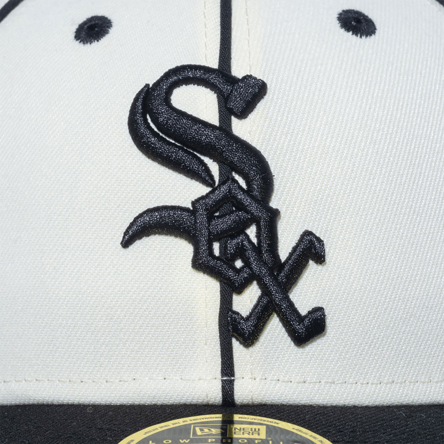 Chicago White Sox Japan MLB Piping White Low Profile 59FIFTY Fitted Cap