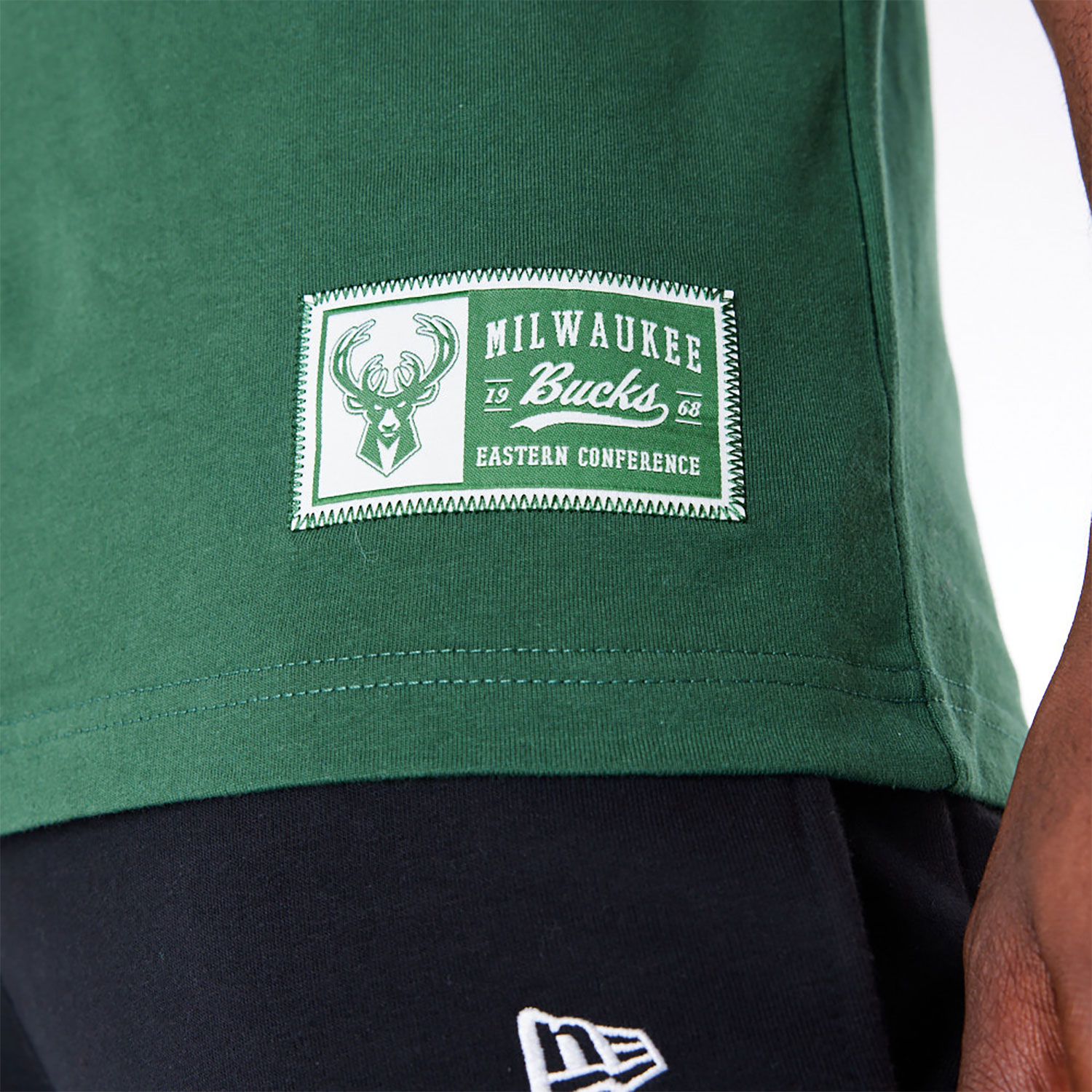 Milwaukee Bucks Letterman Classic Dark Green T-Shirt