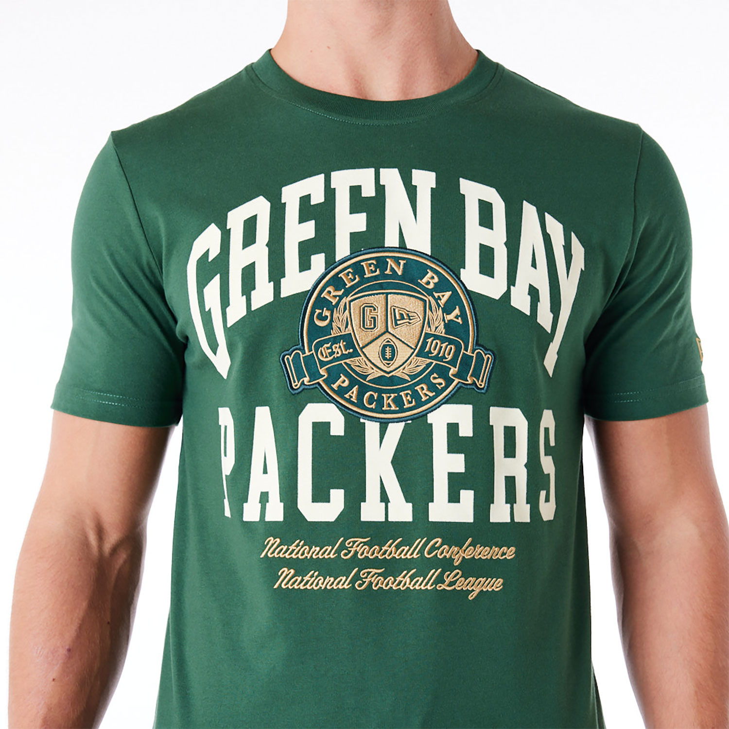 Green Bay Packers Letterman Classic Dark Green T-Shirt