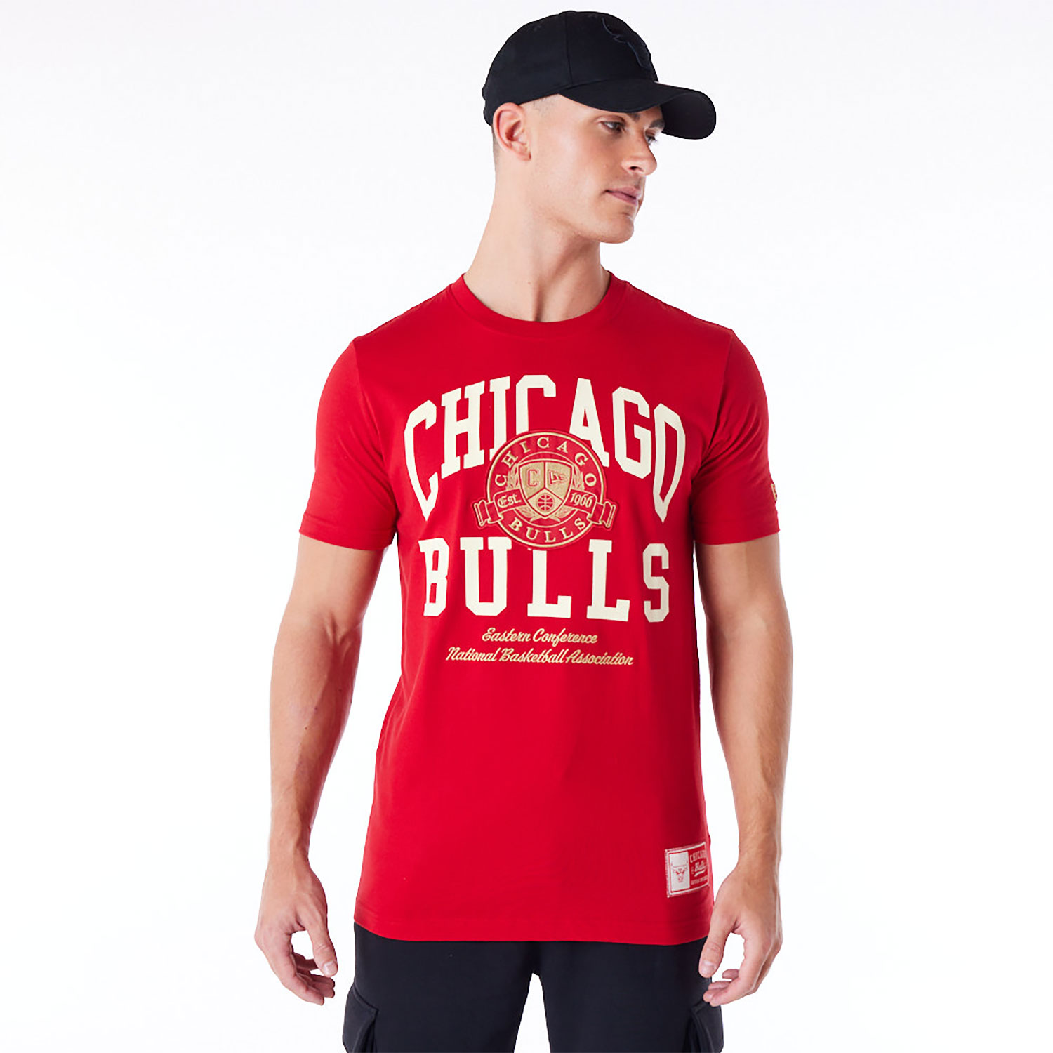 Chicago Bulls Letterman Classic Red T-Shirt