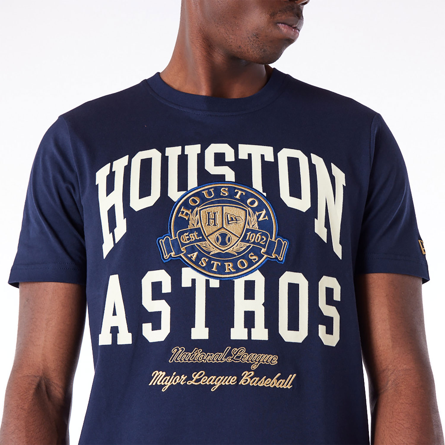 Houston Astros Letterman Classic Navy T-Shirt