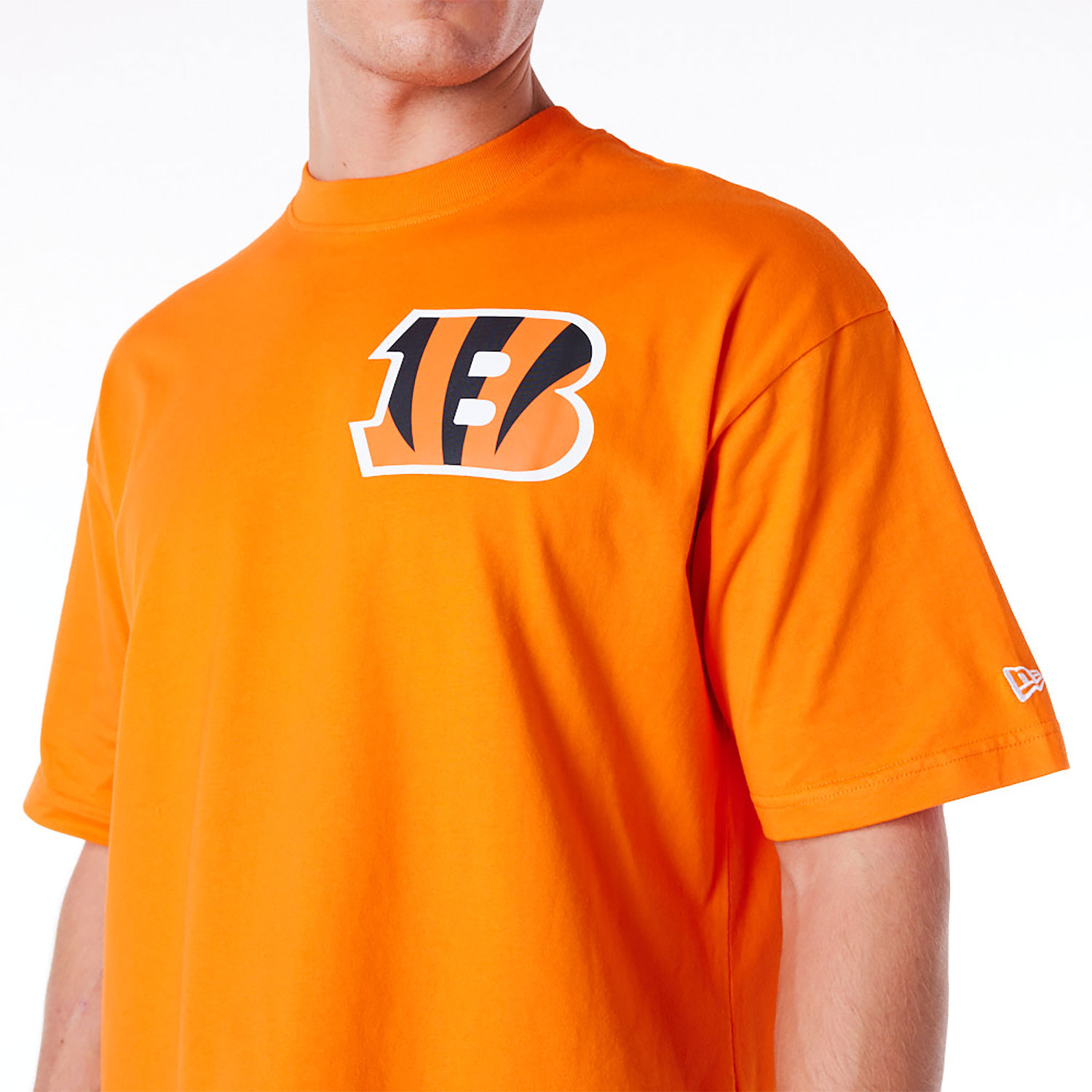Cincinnati Bengals Oversized Logo Essential Orange T-Shirt