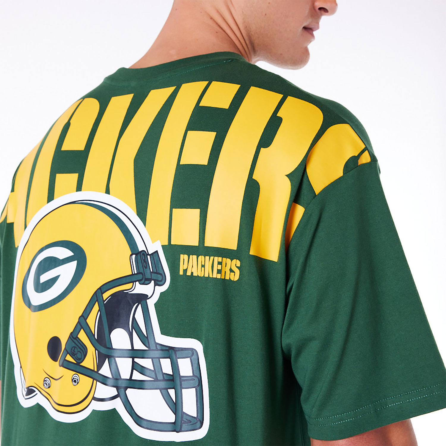 Oversized Logo Green Bay Packers T-Shirt