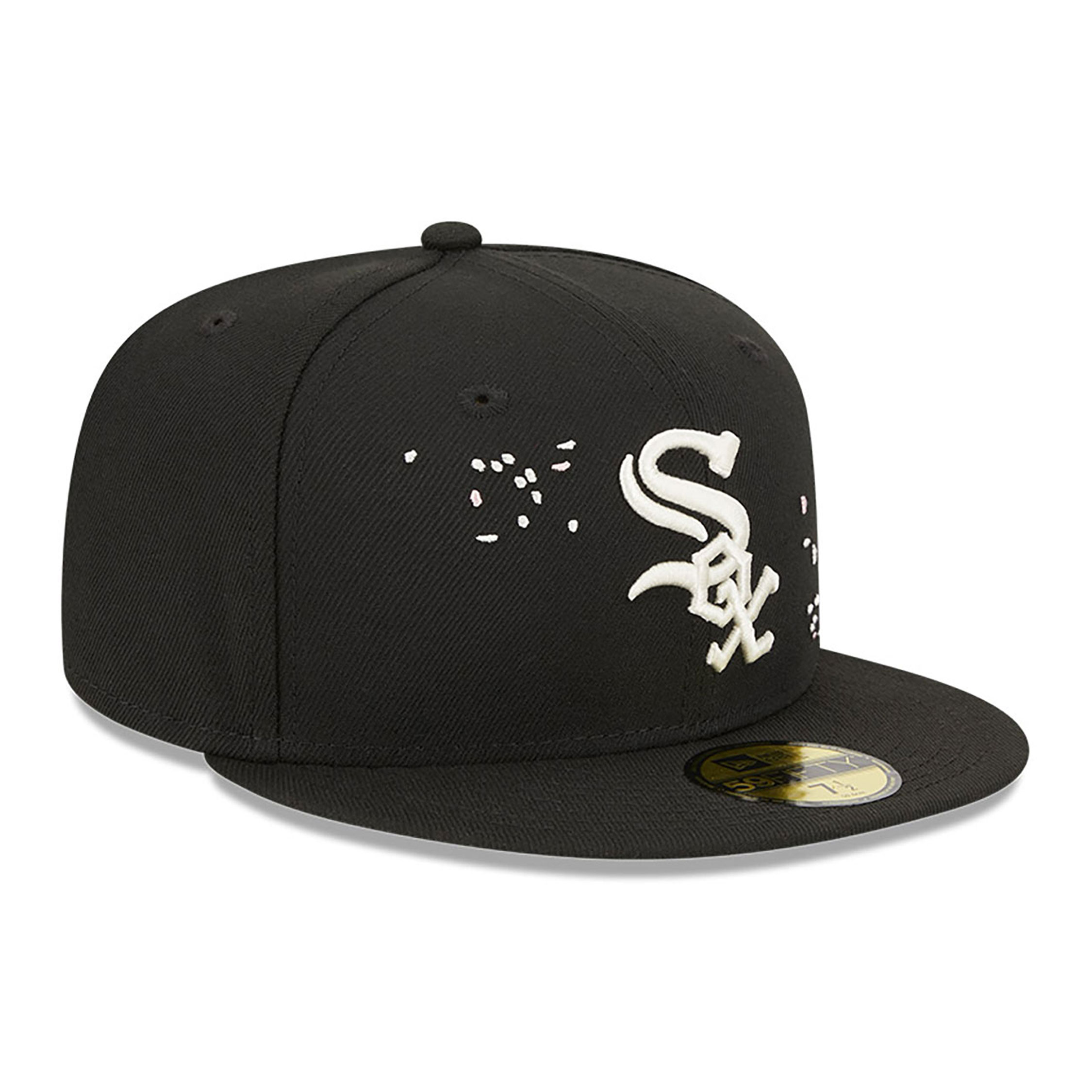 Chicago White Sox Cherry Blossom Black 59FIFTY Fitted Cap