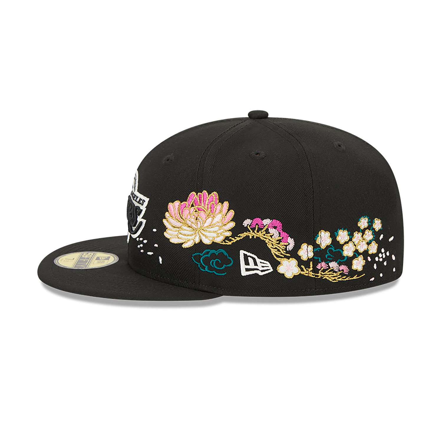 LA Lakers Cherry Blossom Black 59FIFTY Fitted Cap