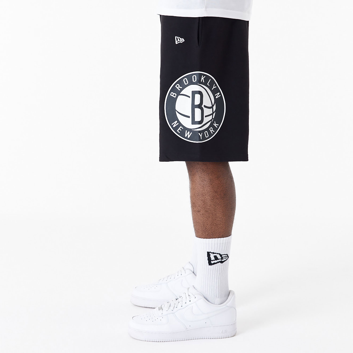Brooklyn Nets NBA Arch Graphic Black Shorts