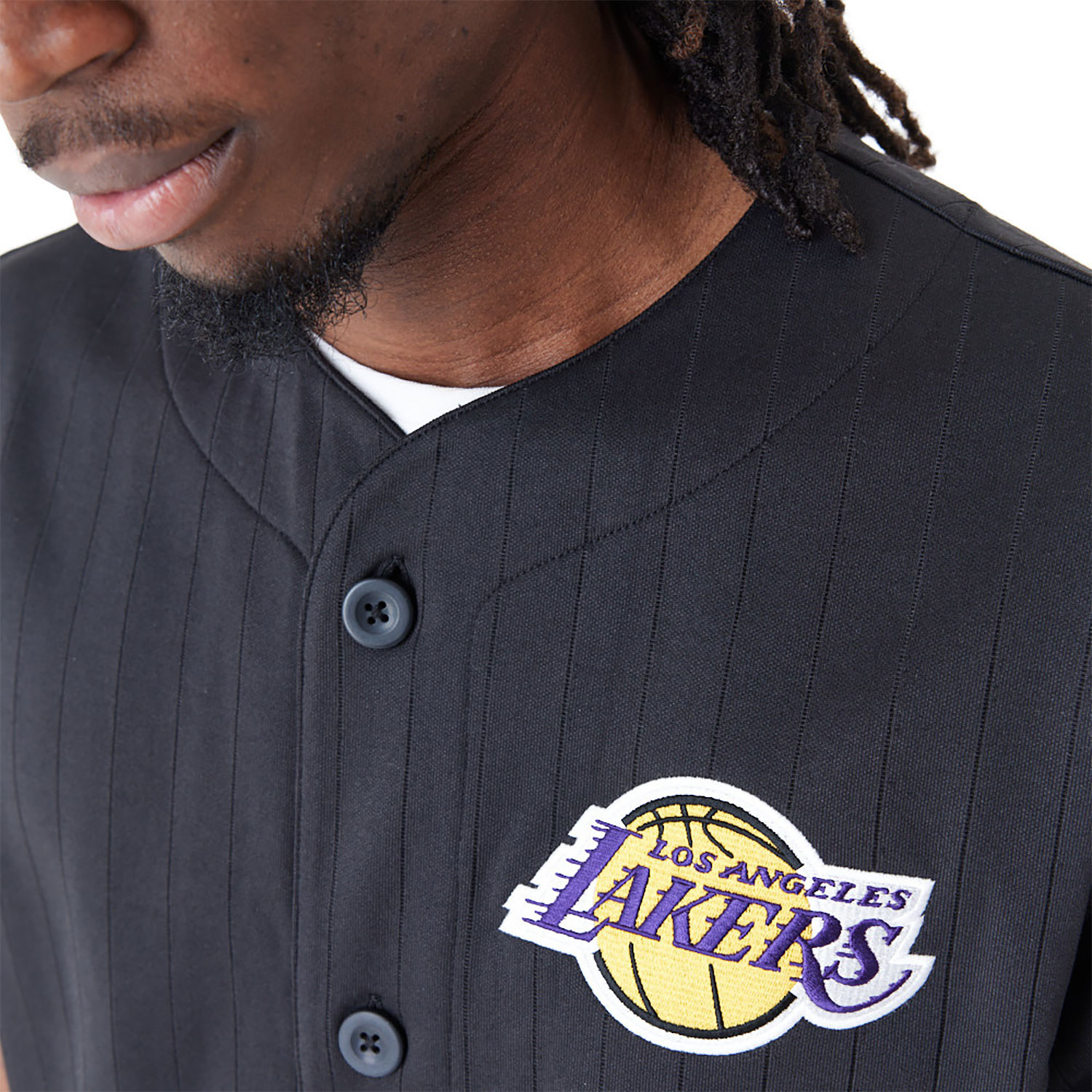 LA Lakers NBA Team Logo Black Jersey