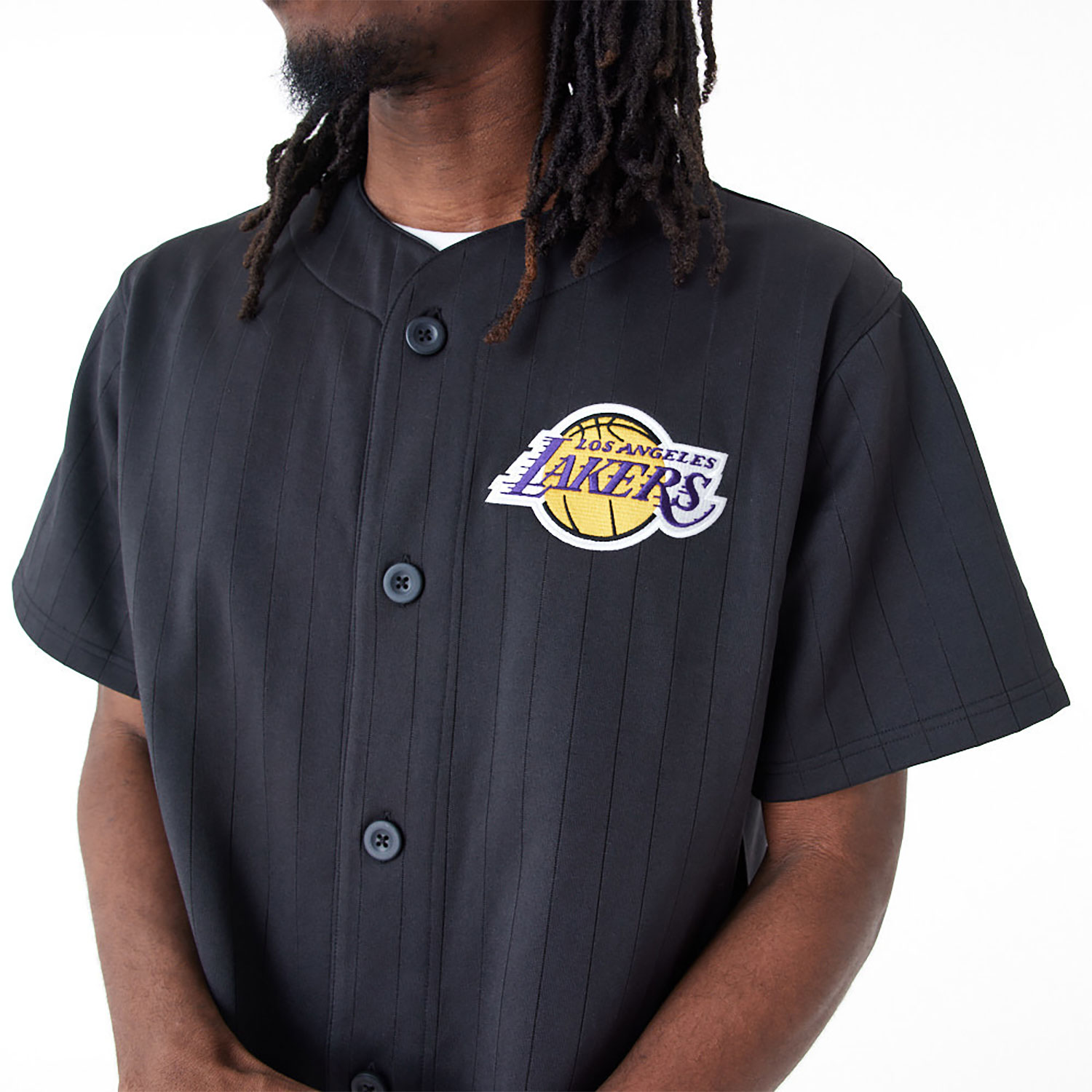 LA Lakers NBA Team Logo Black Jersey