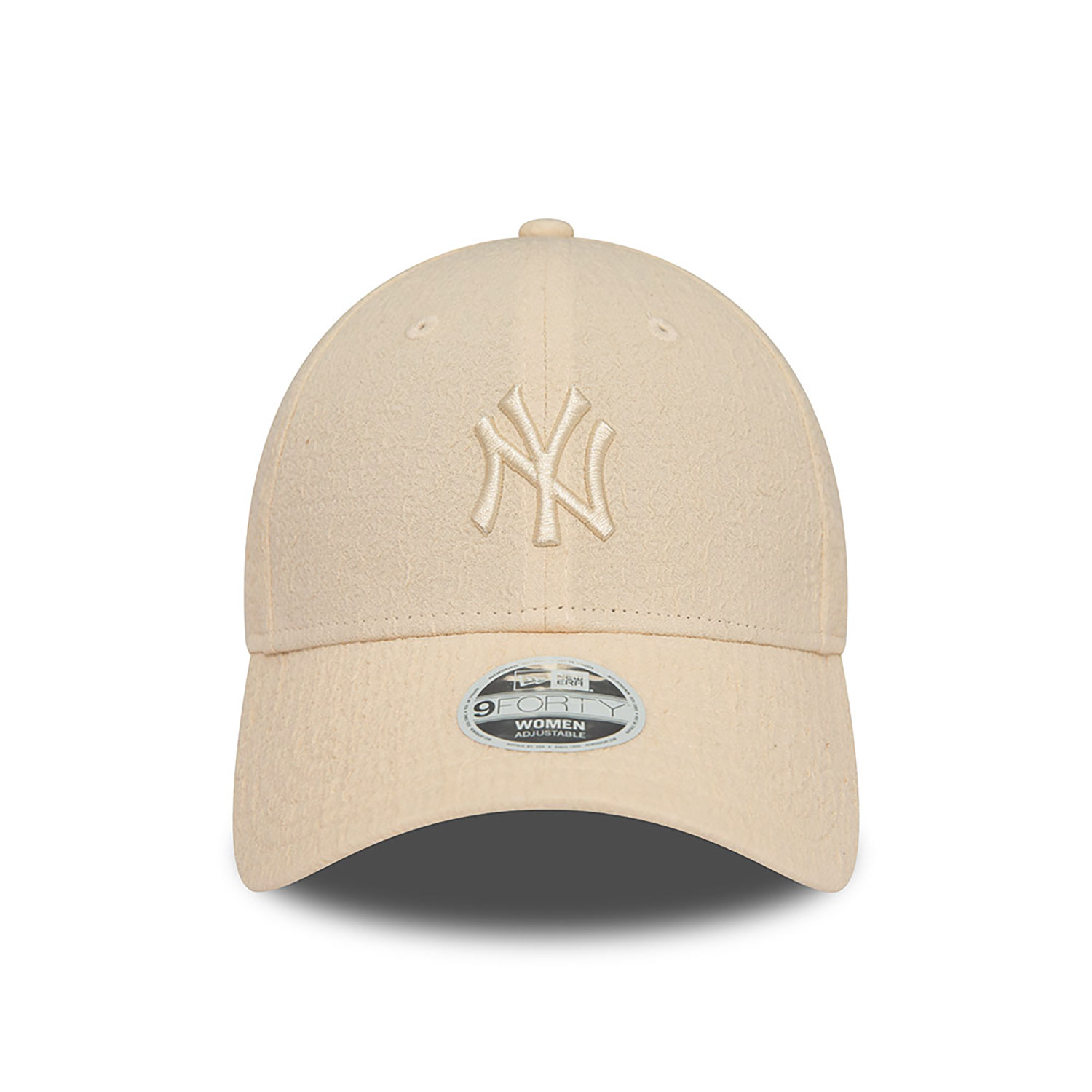 New York Yankees Womens Bubble Stitch Stone 9FORTY Adjustable Cap