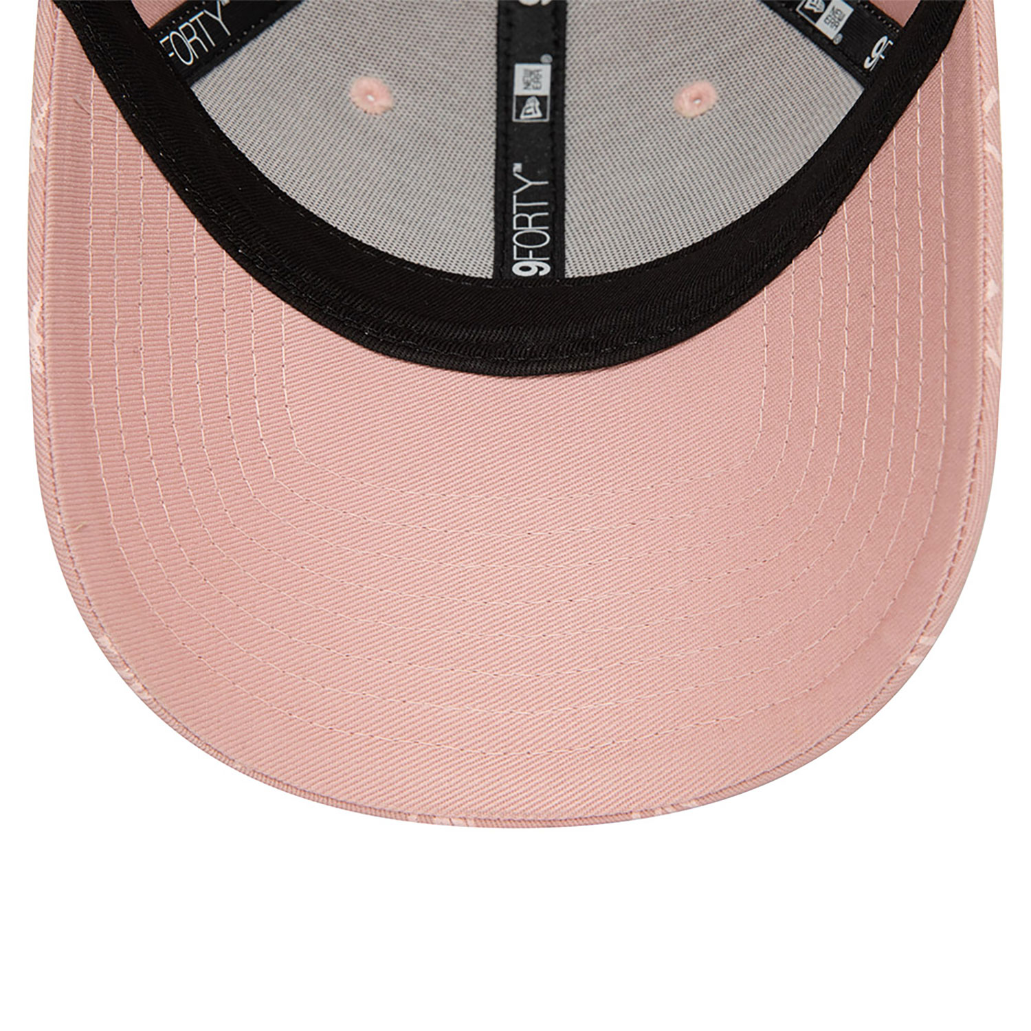 New York Yankees Womens Monogram Pink 9FORTY Adjustable Cap