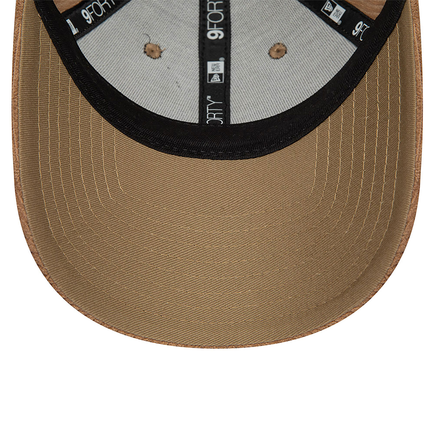 New York Yankees Womens Summer Cord Brown 9FORTY Adjustable Cap
