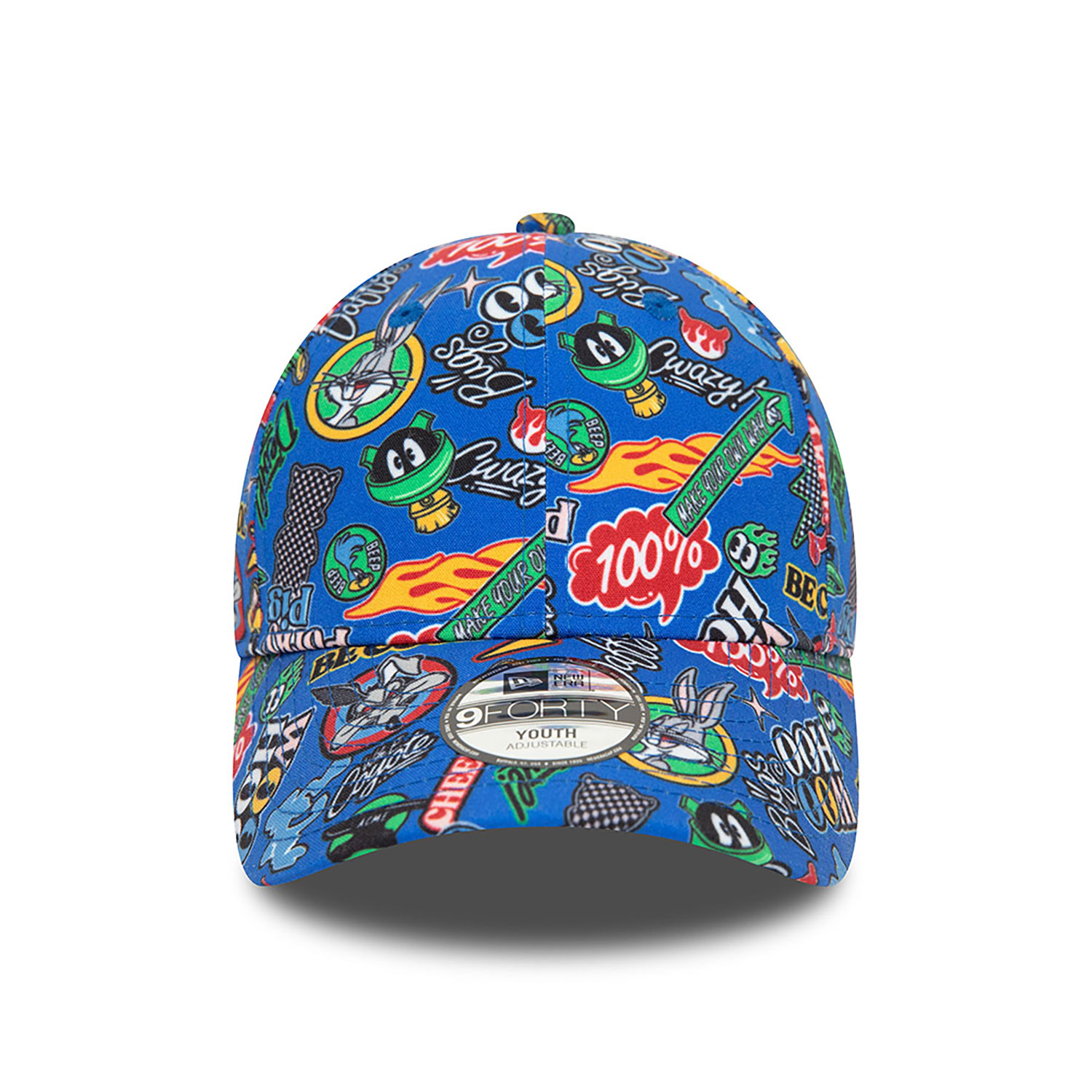 Multi Character Youth Looney Tunes Graphic Blue 9FORTY Adjustable Cap