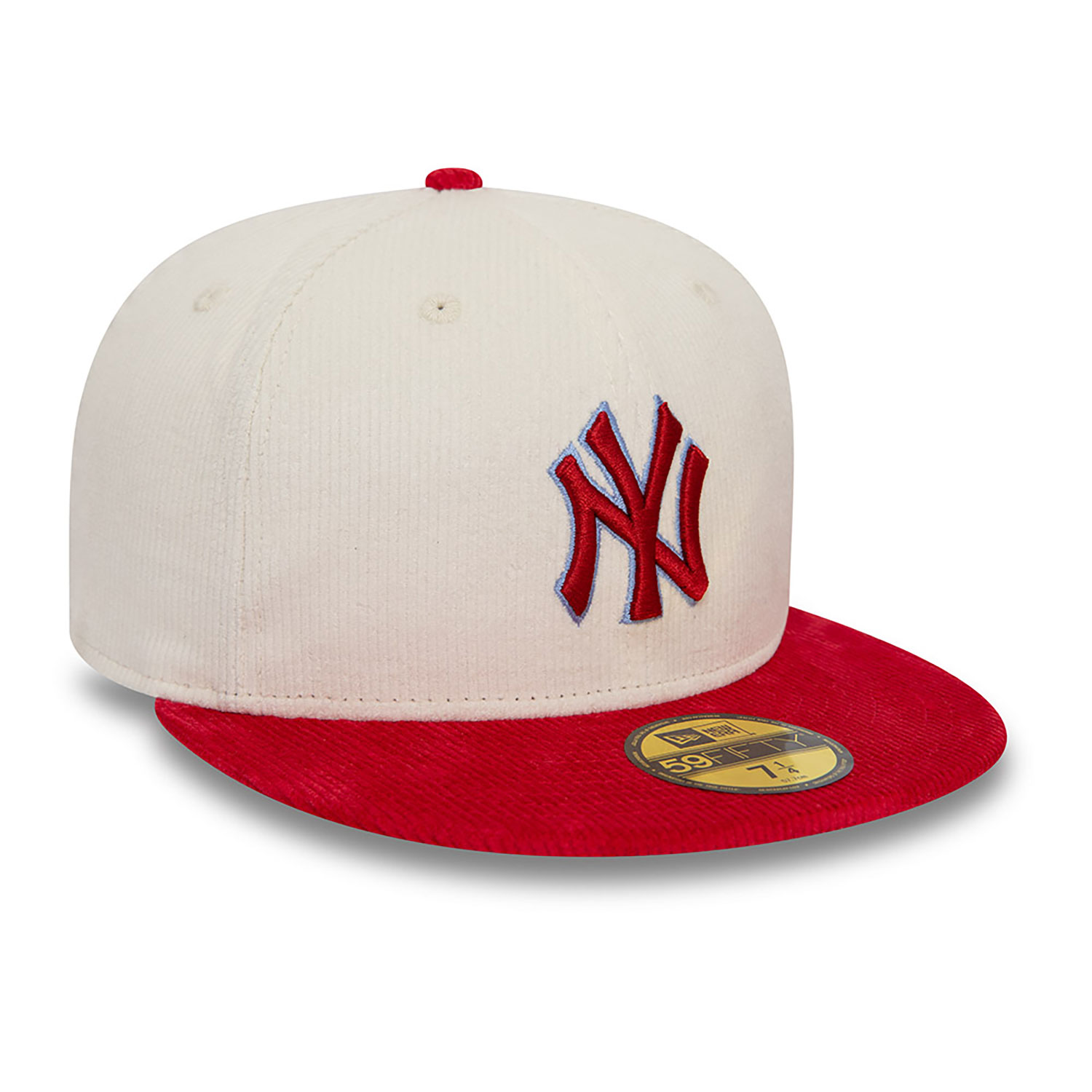 New York Yankees MLB Cord White 59FIFTY Fitted Cap