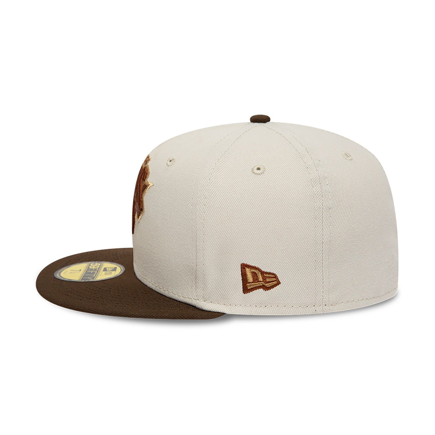 New York Knicks NBA Cold Brew Light Beige 59FIFTY Fitted Cap