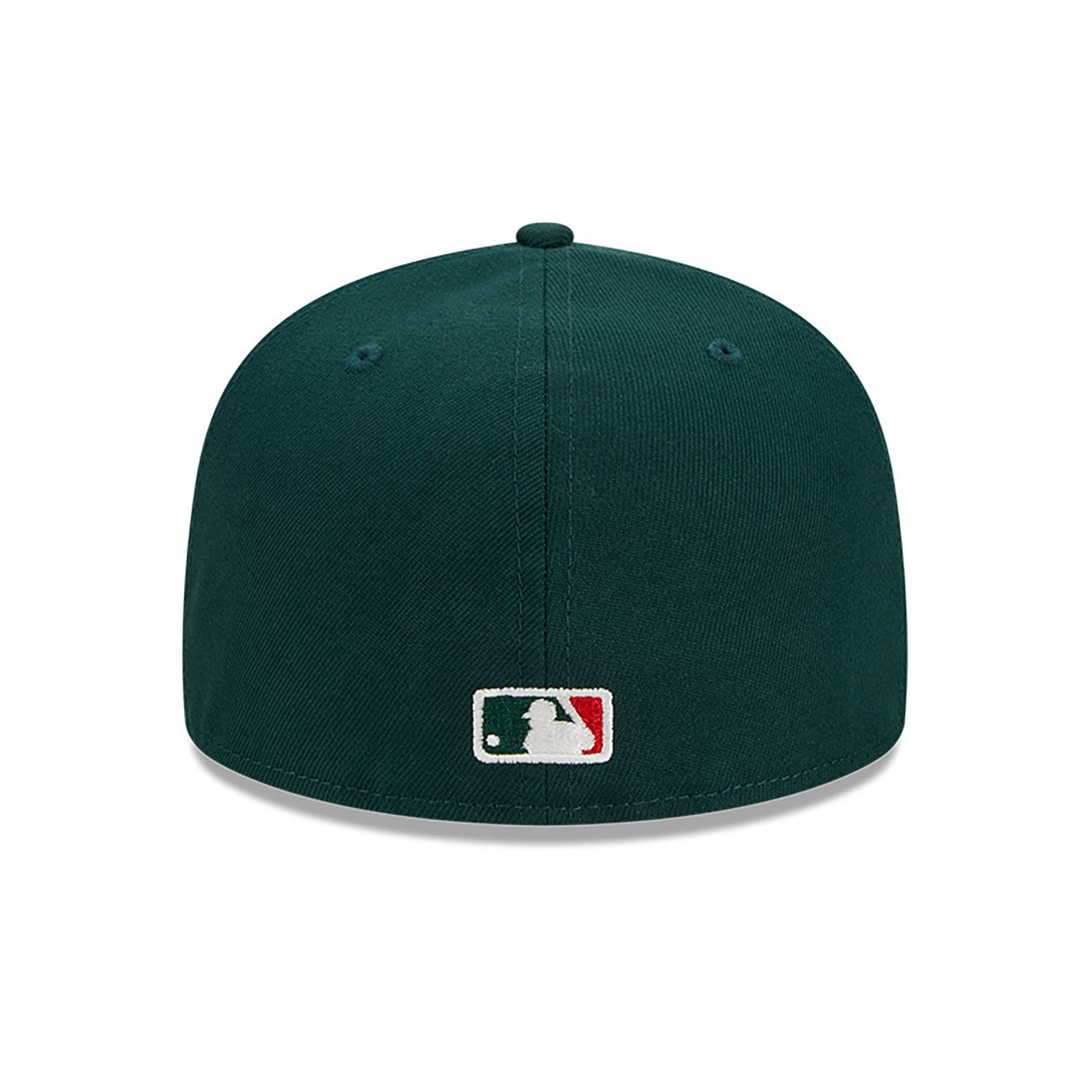 LA Angels Spice Berry Dark Green 59FIFTY Fitted Cap