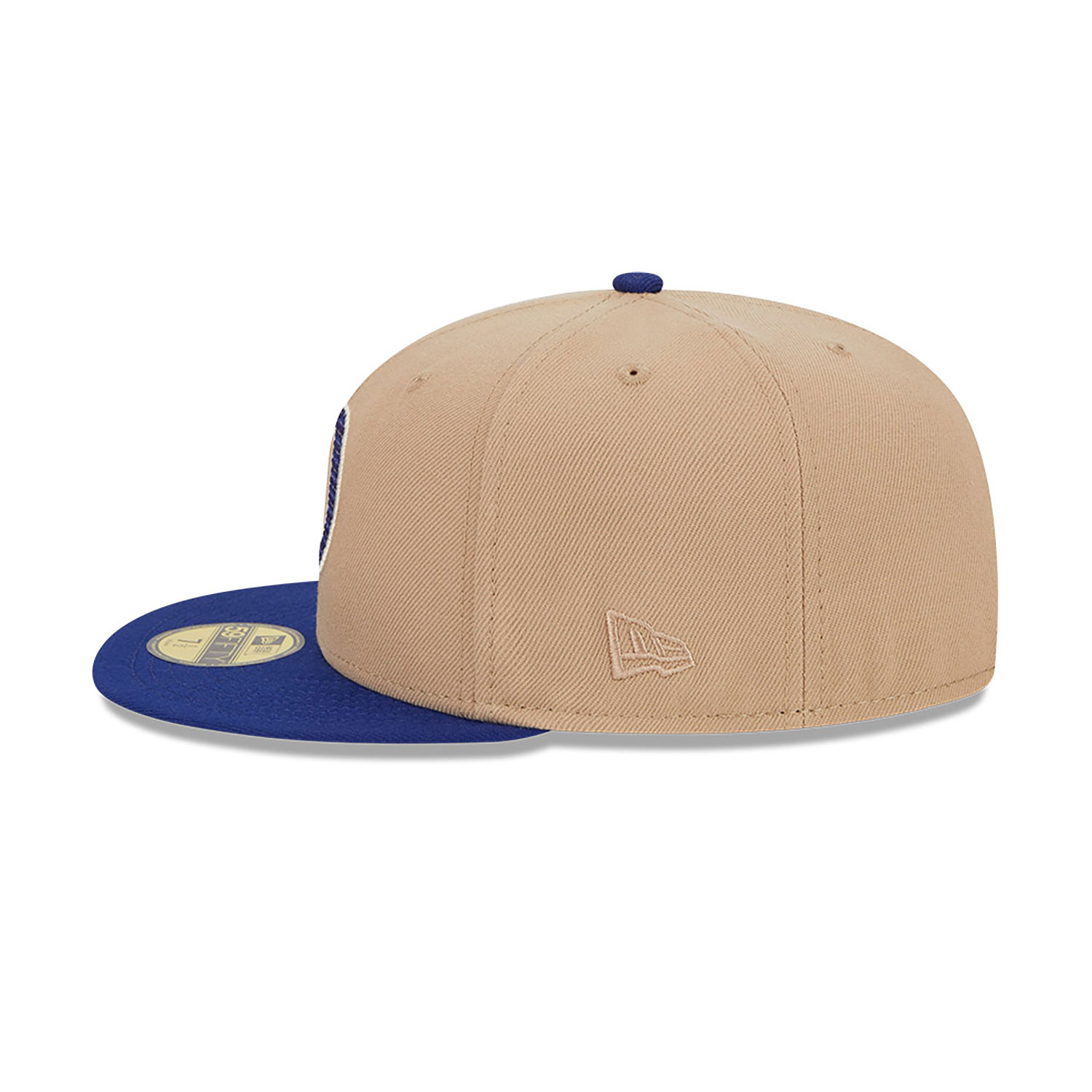 LA Dodgers Needlepoint Light Beige 59FIFTY Fitted Cap