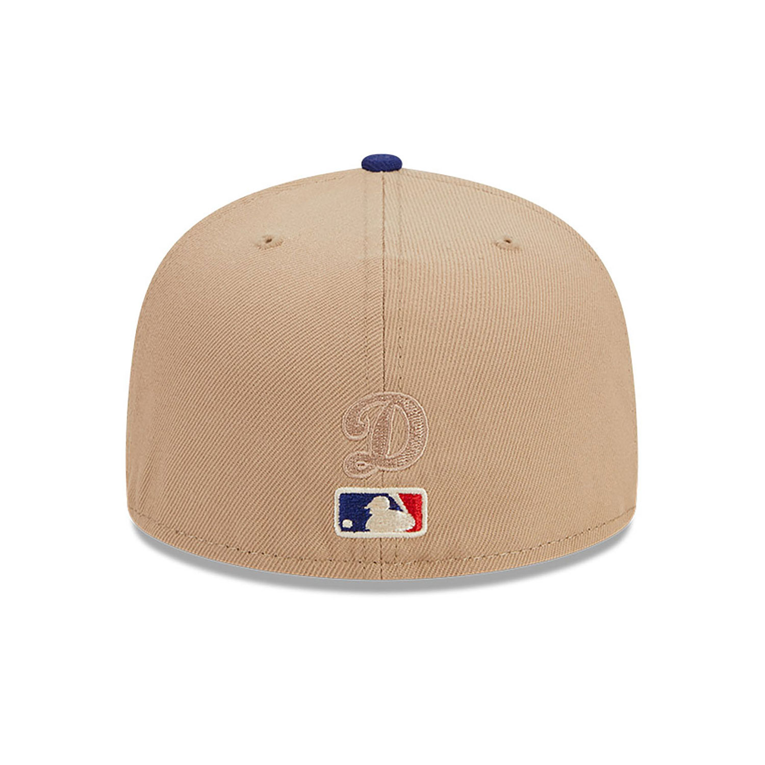 LA Dodgers Needlepoint Light Beige 59FIFTY Fitted Cap