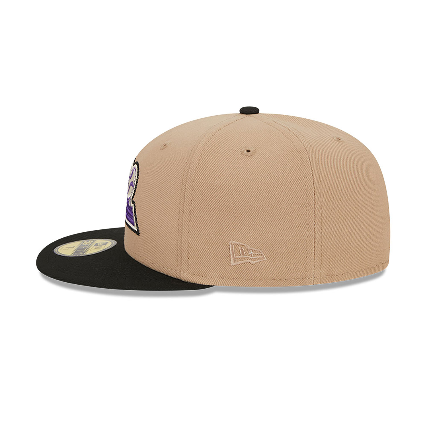 Colorado Rockies Needlepoint Light Beige 59FIFTY Fitted Cap