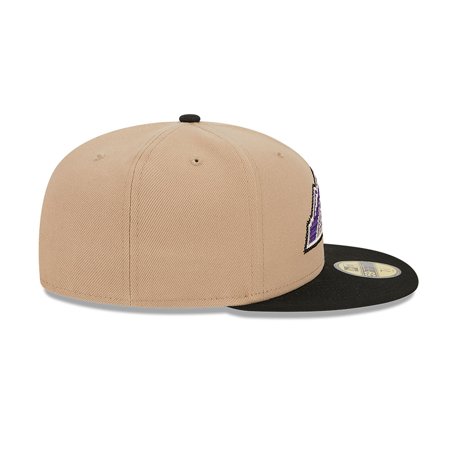Colorado Rockies Needlepoint Light Beige 59FIFTY Fitted Cap