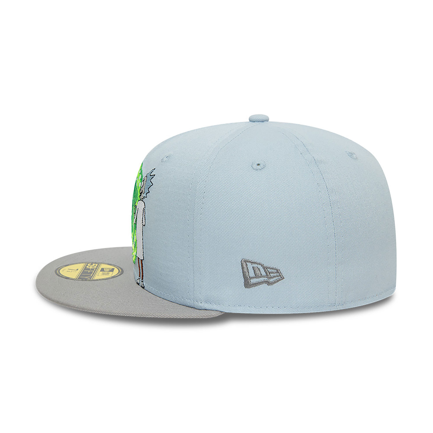 Rick And Morty Portal Pastel Blue 59FIFTY Fitted Cap
