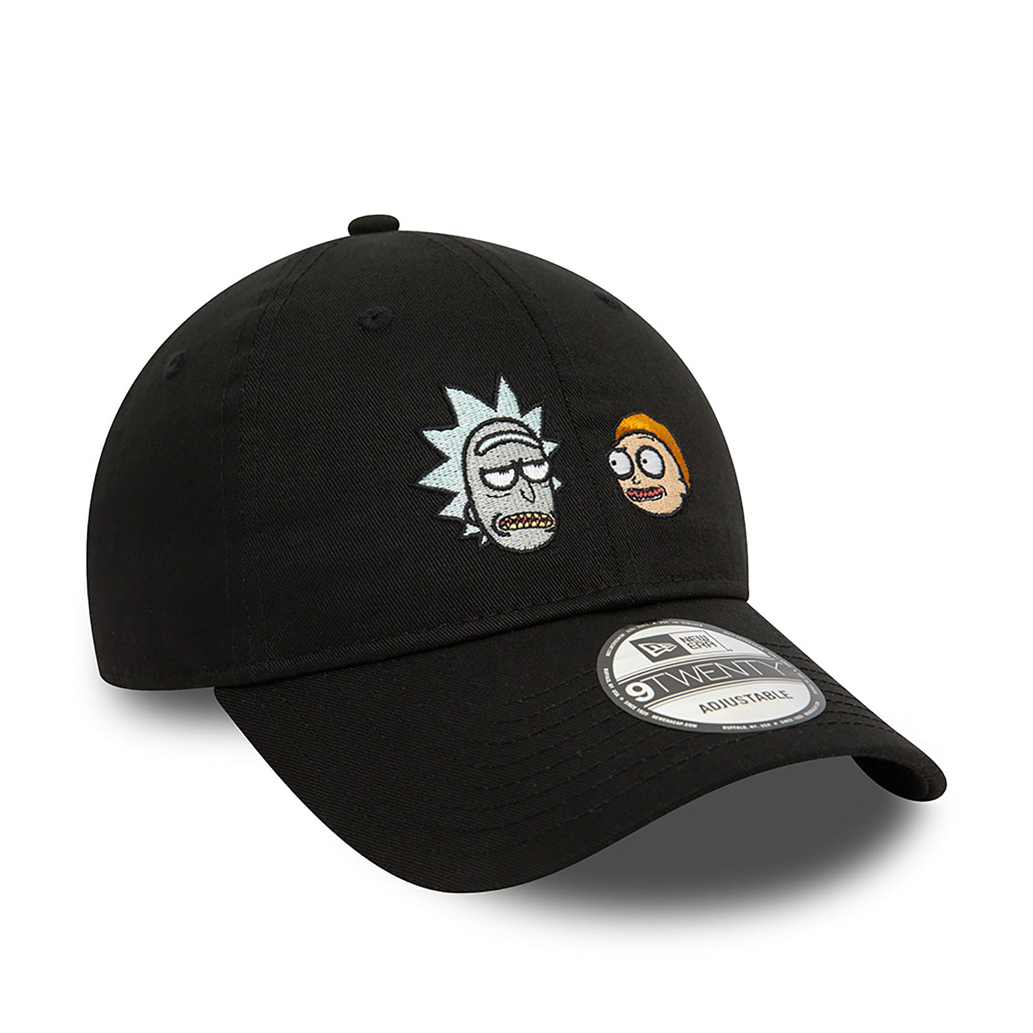 Rick And Morty Black 9TWENTY Adjustable Cap