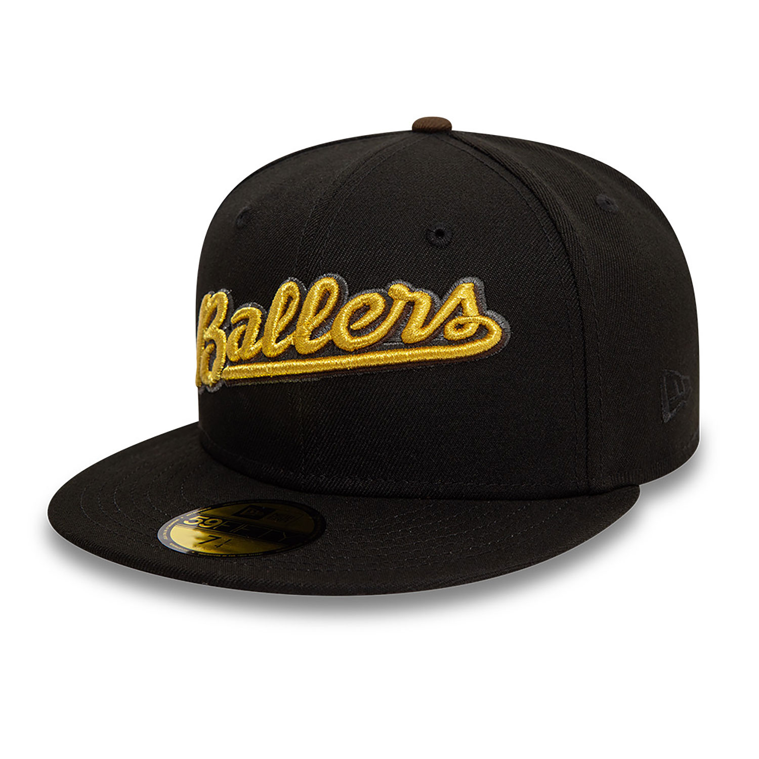 Kannapolis Cannon Ballers MiLB Ballers Black 59FIFTY Fitted Cap