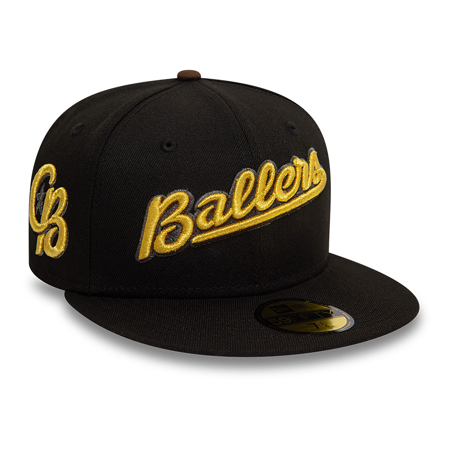 Kannapolis Cannon Ballers MiLB Ballers Black 59FIFTY Fitted Cap