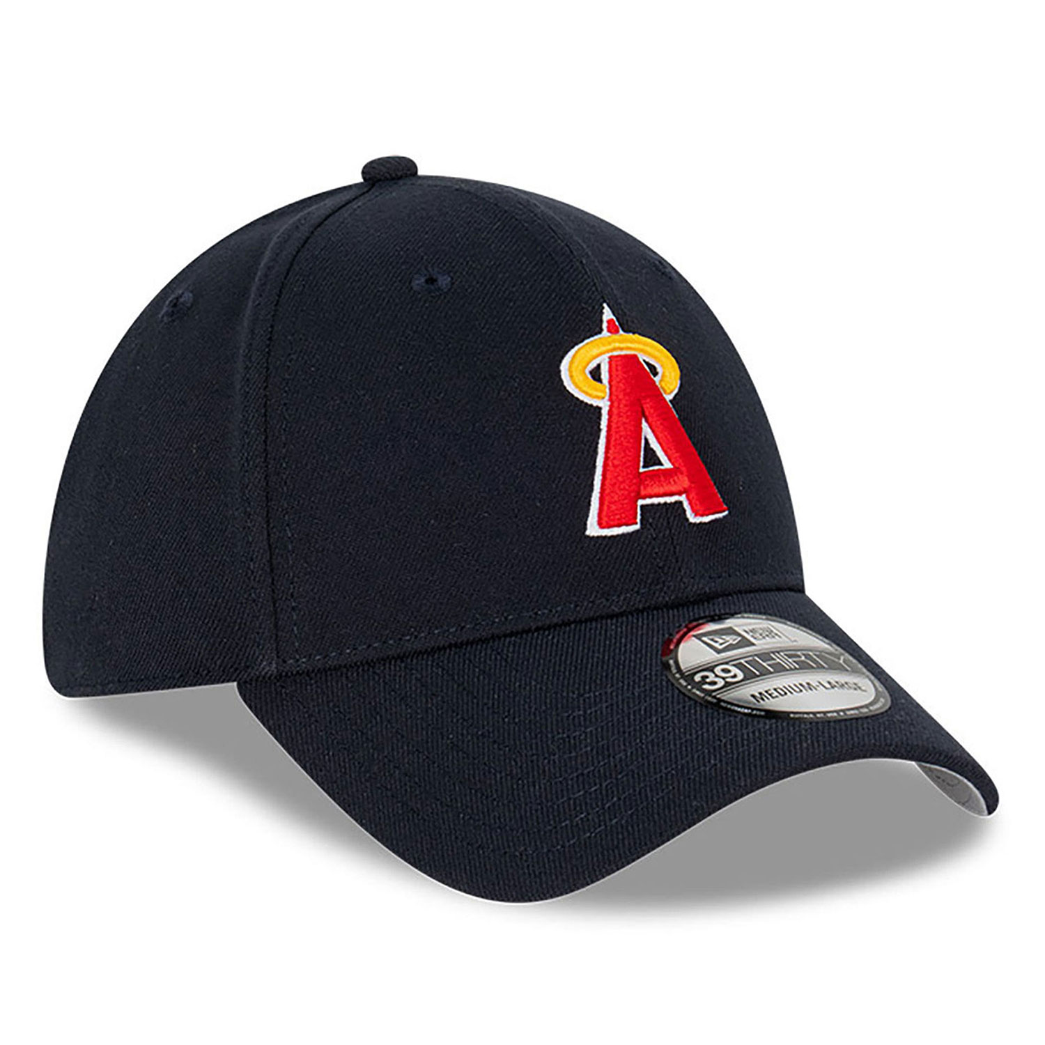 LA Angels Cooperstown Navy 39THIRTY Stretch Fit Cap