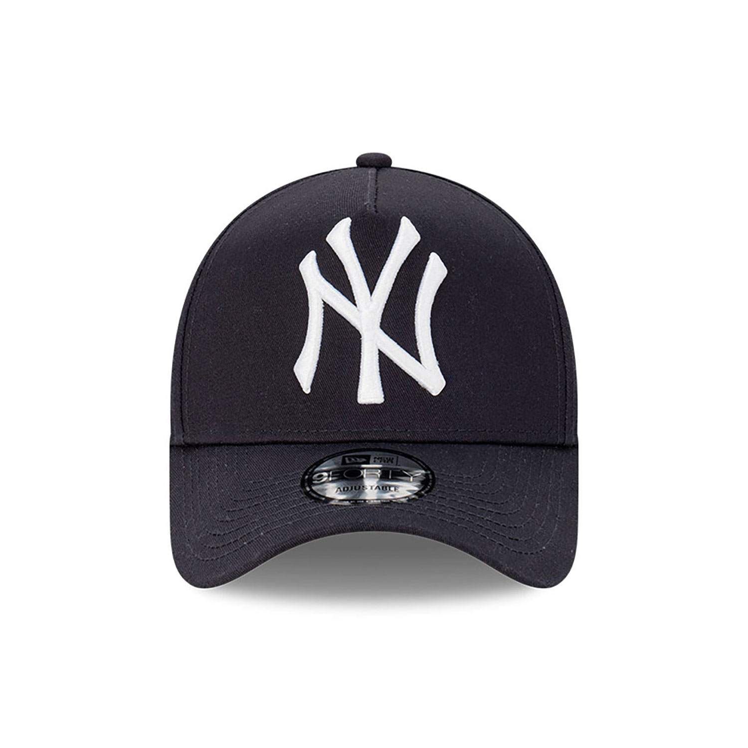 New York Yankees Oversized Logo Navy 9FORTY A-Frame Cap