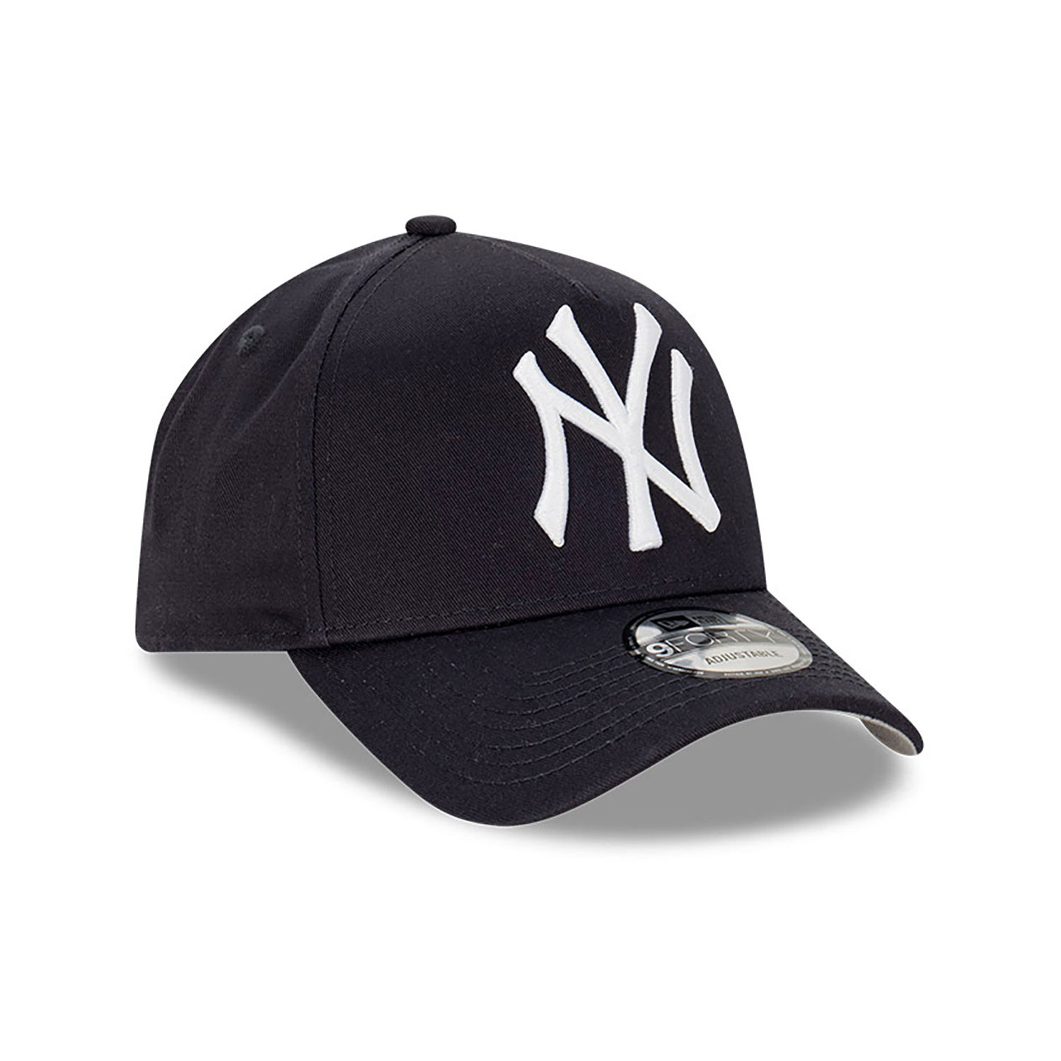 New York Yankees Oversized Logo Navy 9FORTY A-Frame Cap