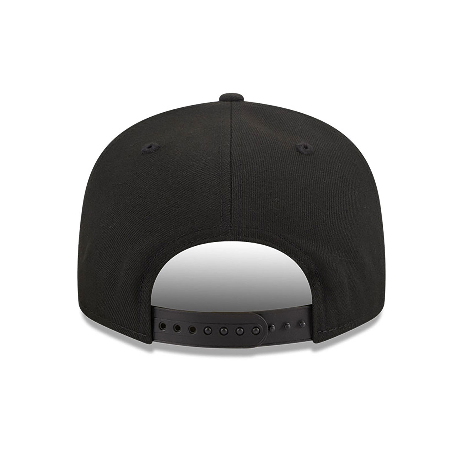 LA Dodgers Metallic Logo Black 9FIFTY Snapback Cap