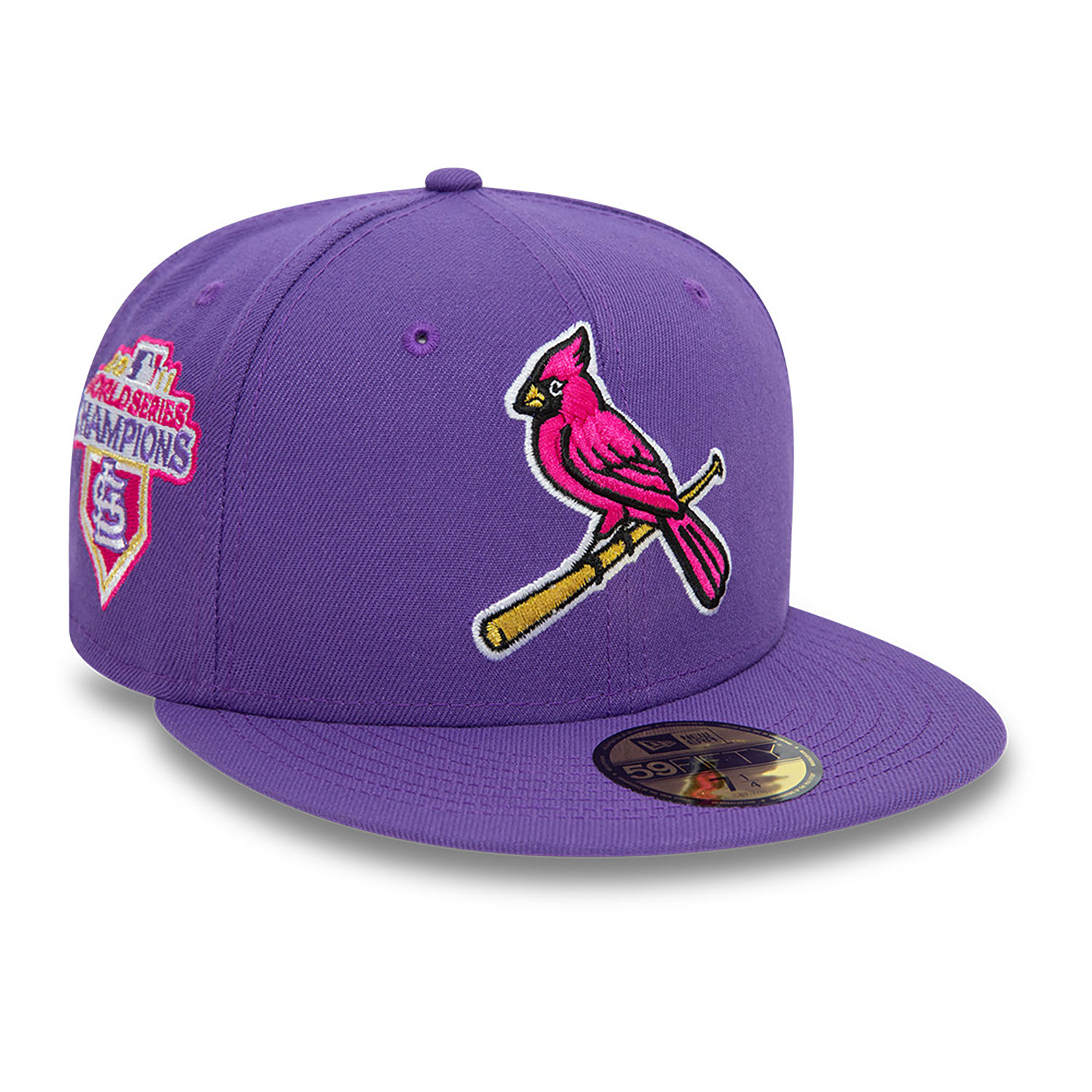 St. Louis Cardinals Chirps Me Up Purple 59FIFTY Fitted Cap