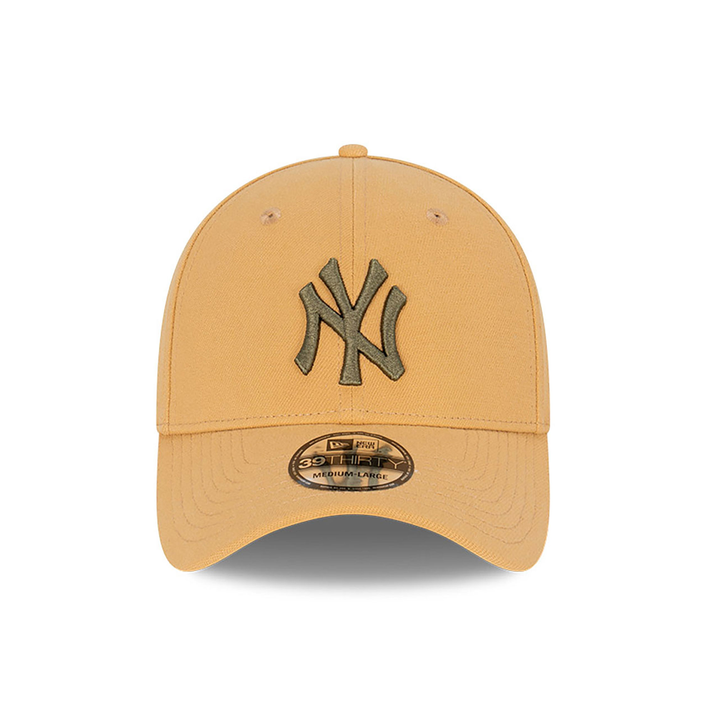 New York Yankees Earth Tonal Beige 39THIRTY Stretch Fit Cap