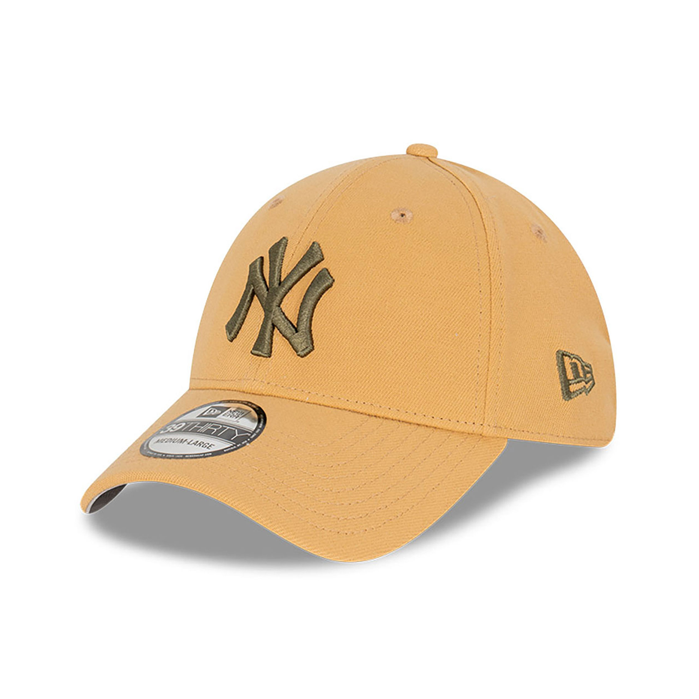 New York Yankees Earth Tonal Beige 39THIRTY Stretch Fit Cap