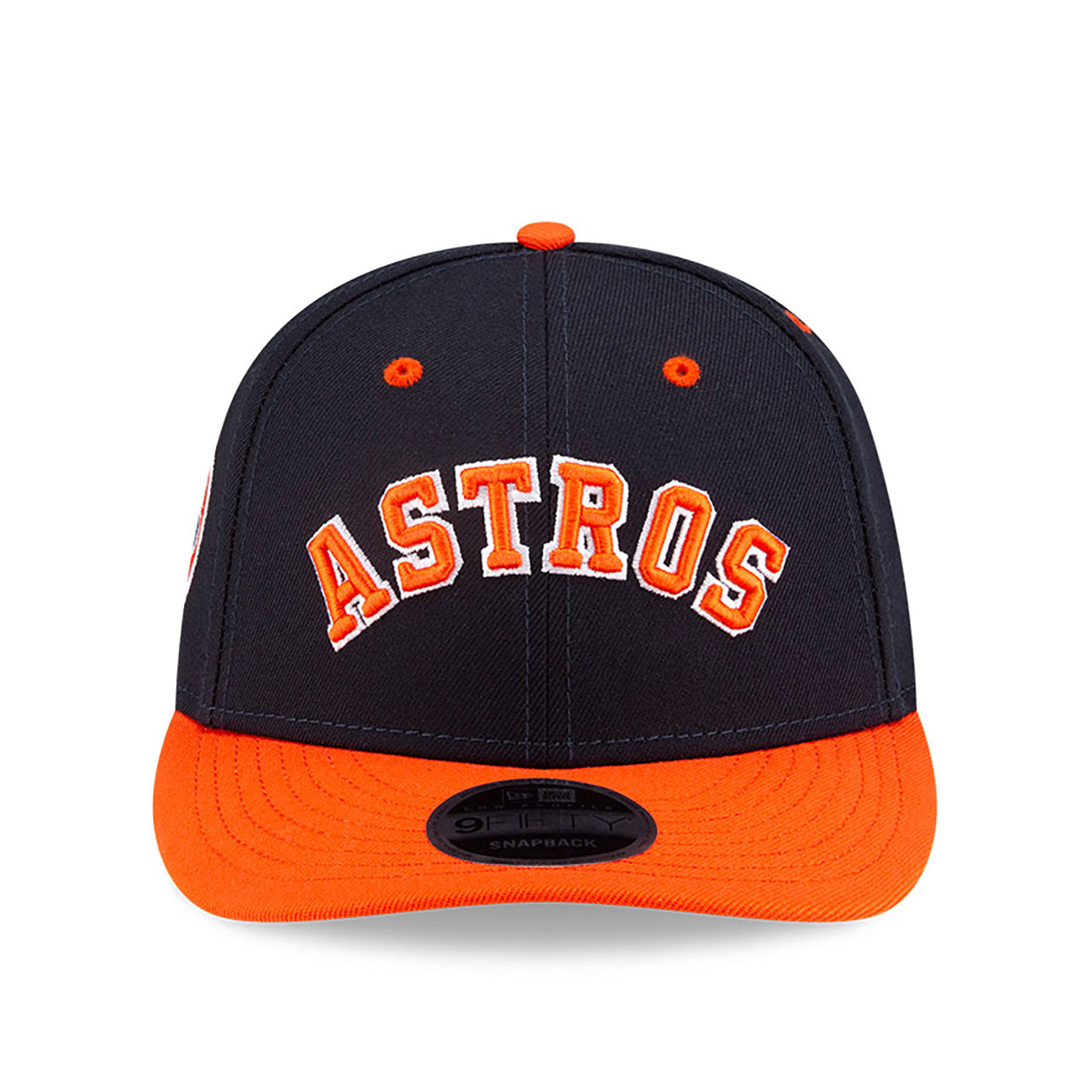 Houston Astros Felt X MLB Navy Low Profile 9FIFTY Snapback Cap