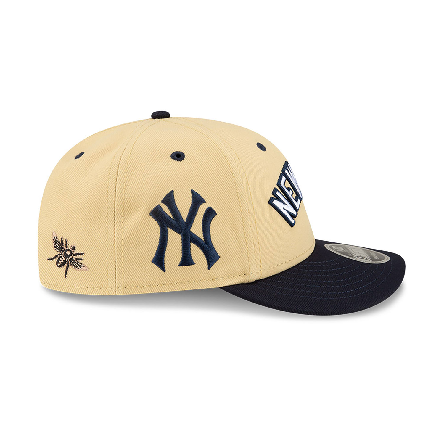 New York Yankees Felt X MLB Light Beige Low Profile 9FIFTY Snapback Cap