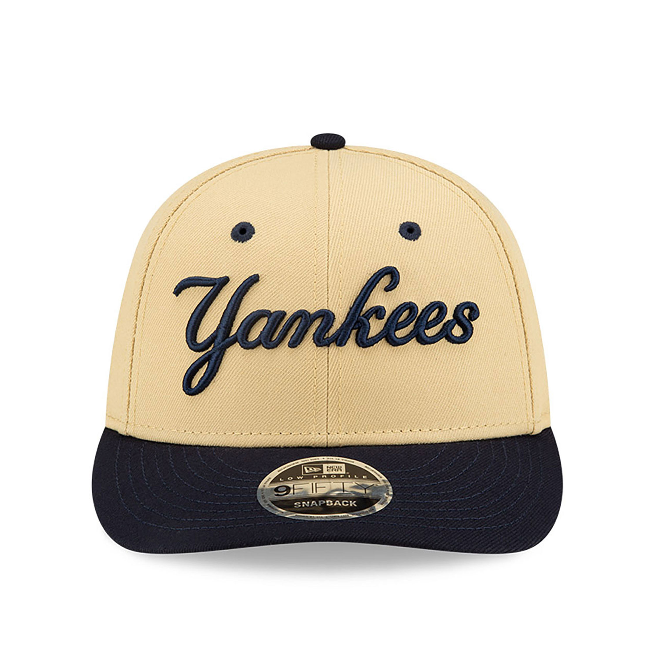 New York Yankees Felt X MLB Light Beige Low Profile 9FIFTY Snapback Cap
