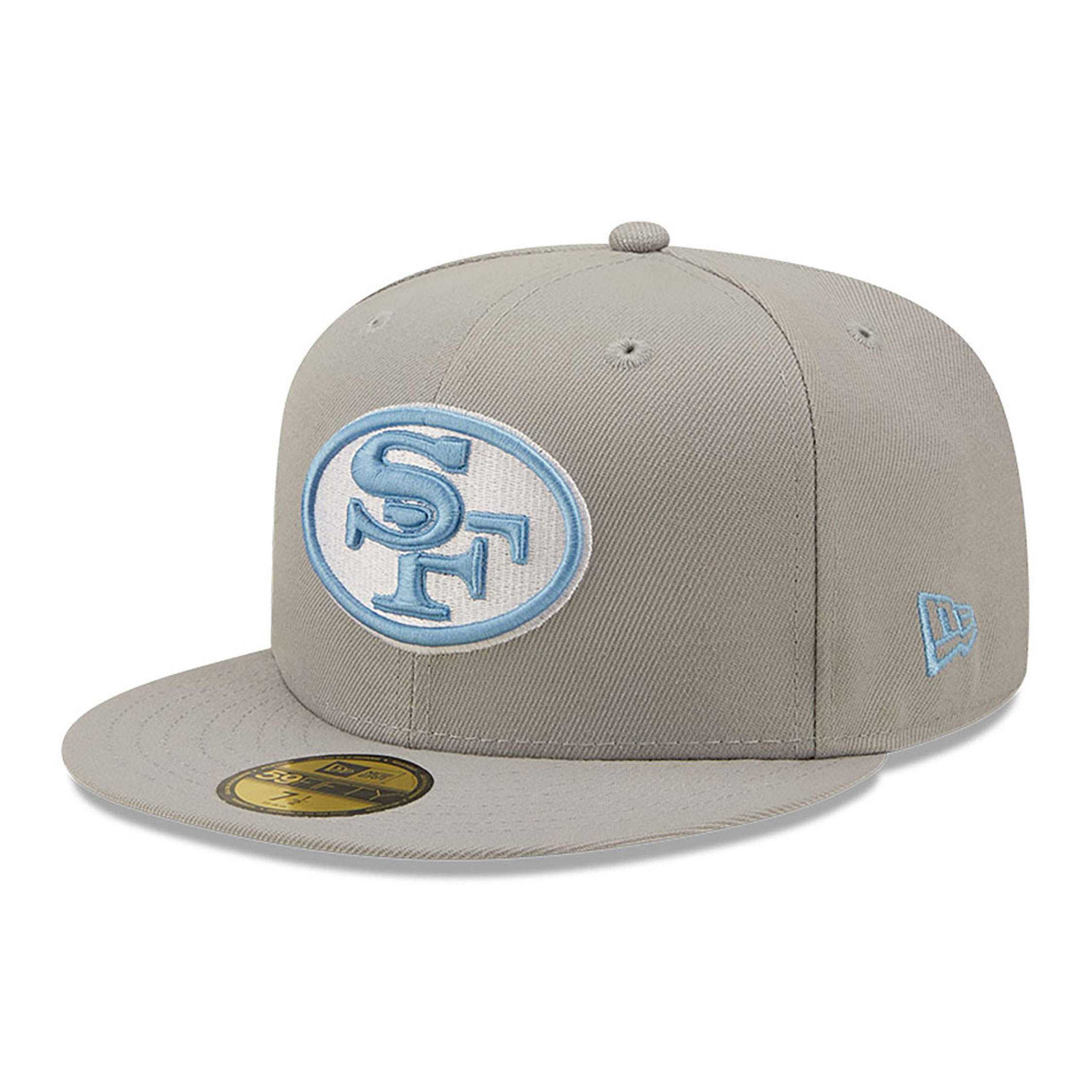 San Francisco 49ers NFL Stormy Days Grey 59FIFTY Fitted Cap