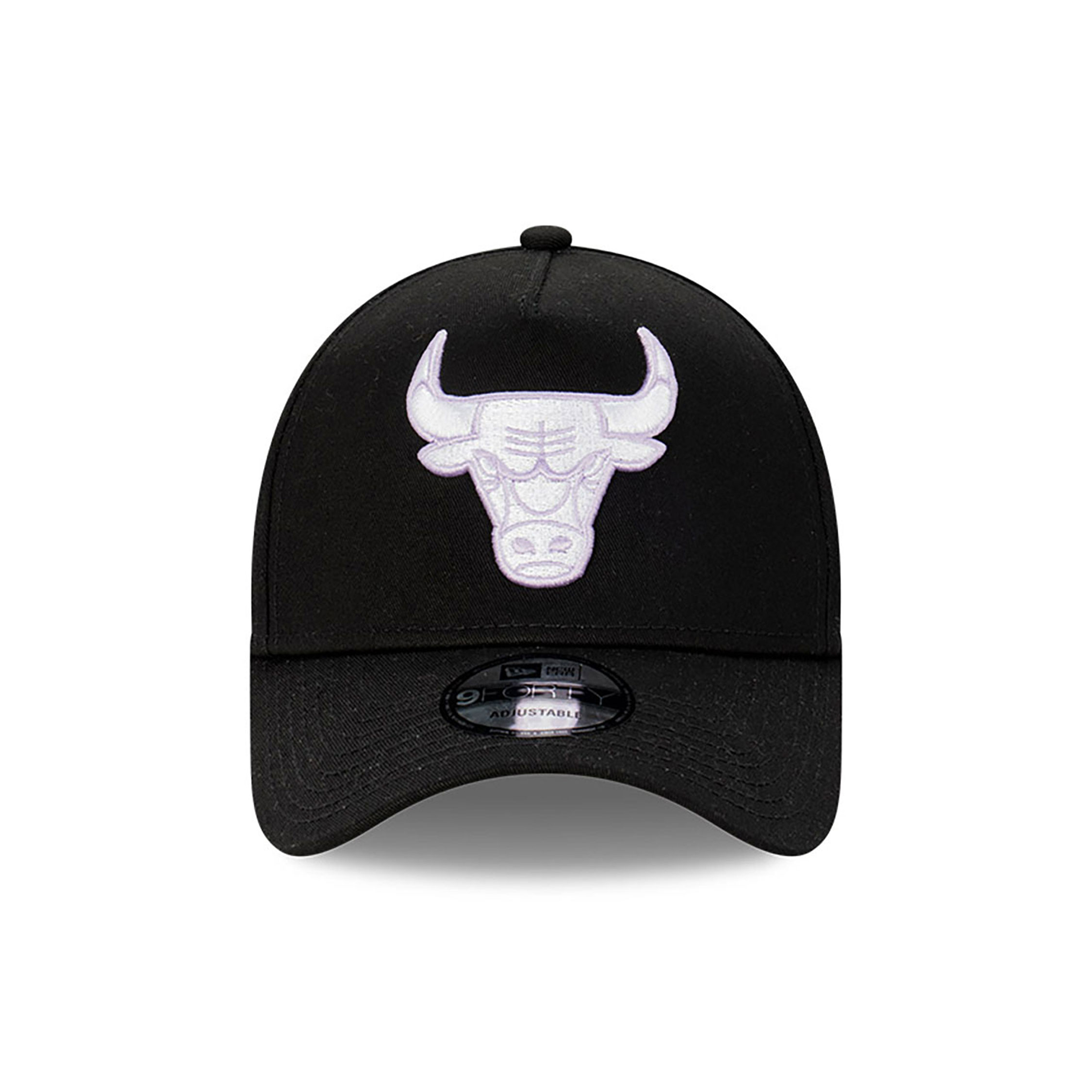 Chicago Bulls Black Lilac 9FORTY A-Frame Adjustable Cap
