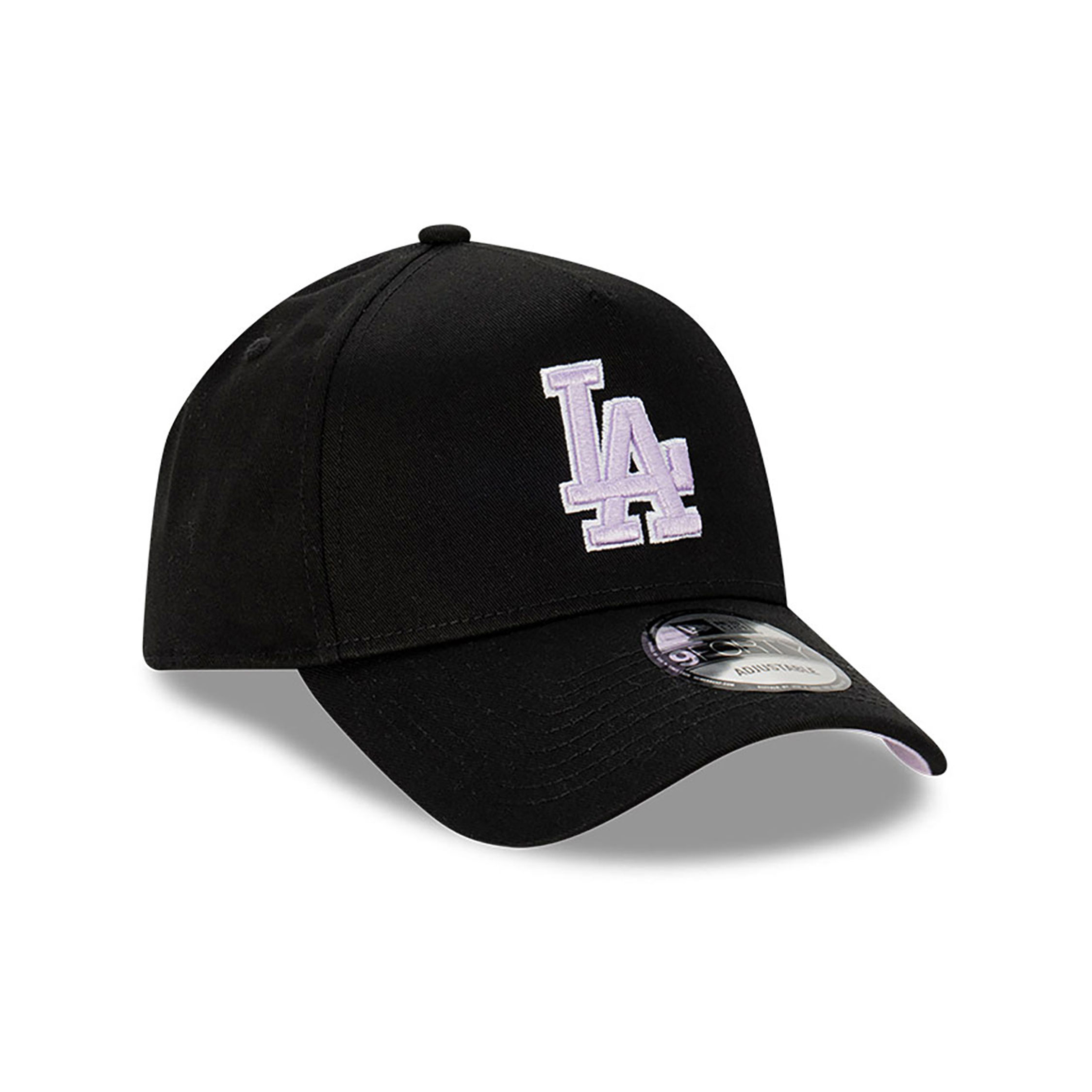 LA Dodgers Black Lilac 9FORTY A-Frame Adjustable Cap
