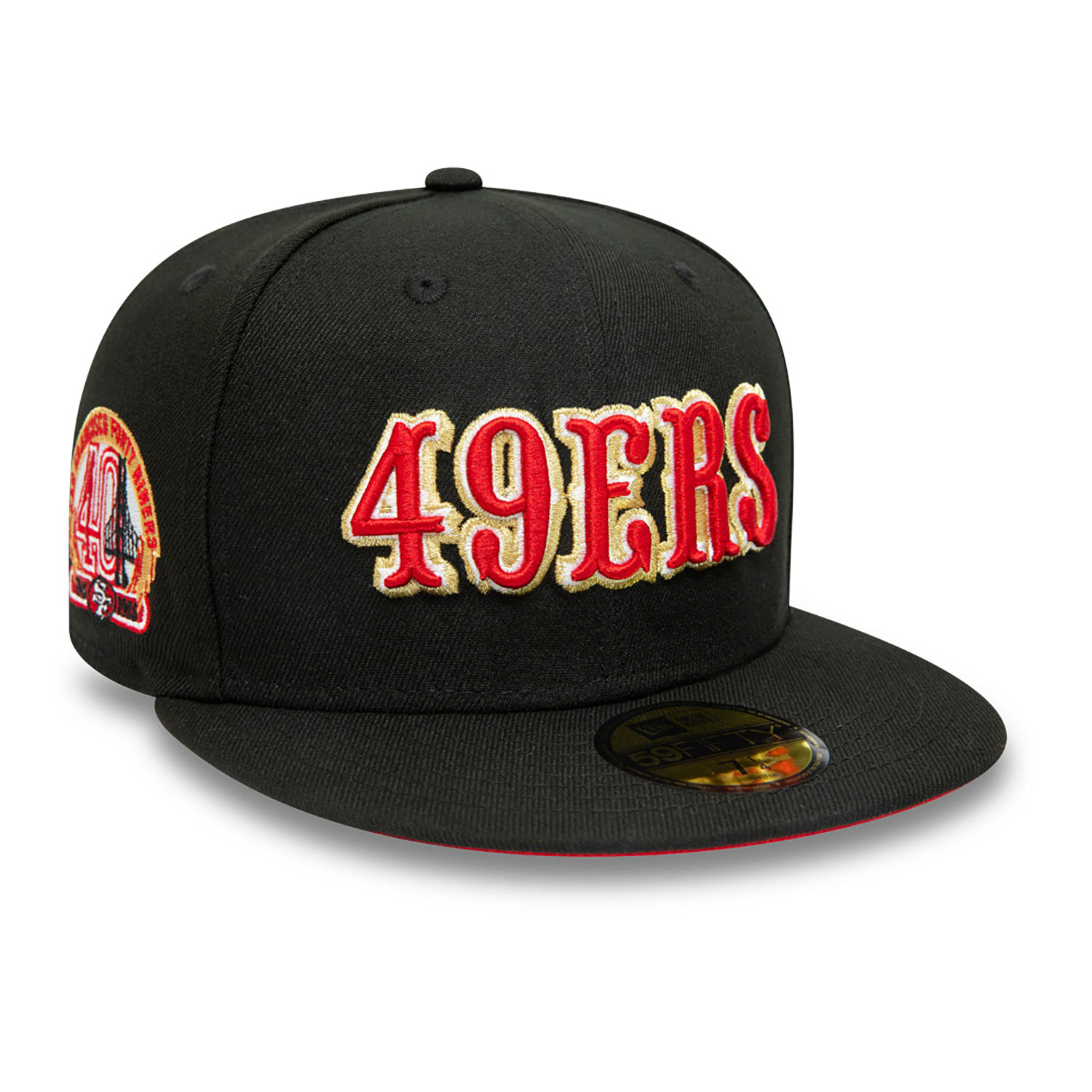 San Francisco 49ers NFL Variety Black 59FIFTY Fitted Cap