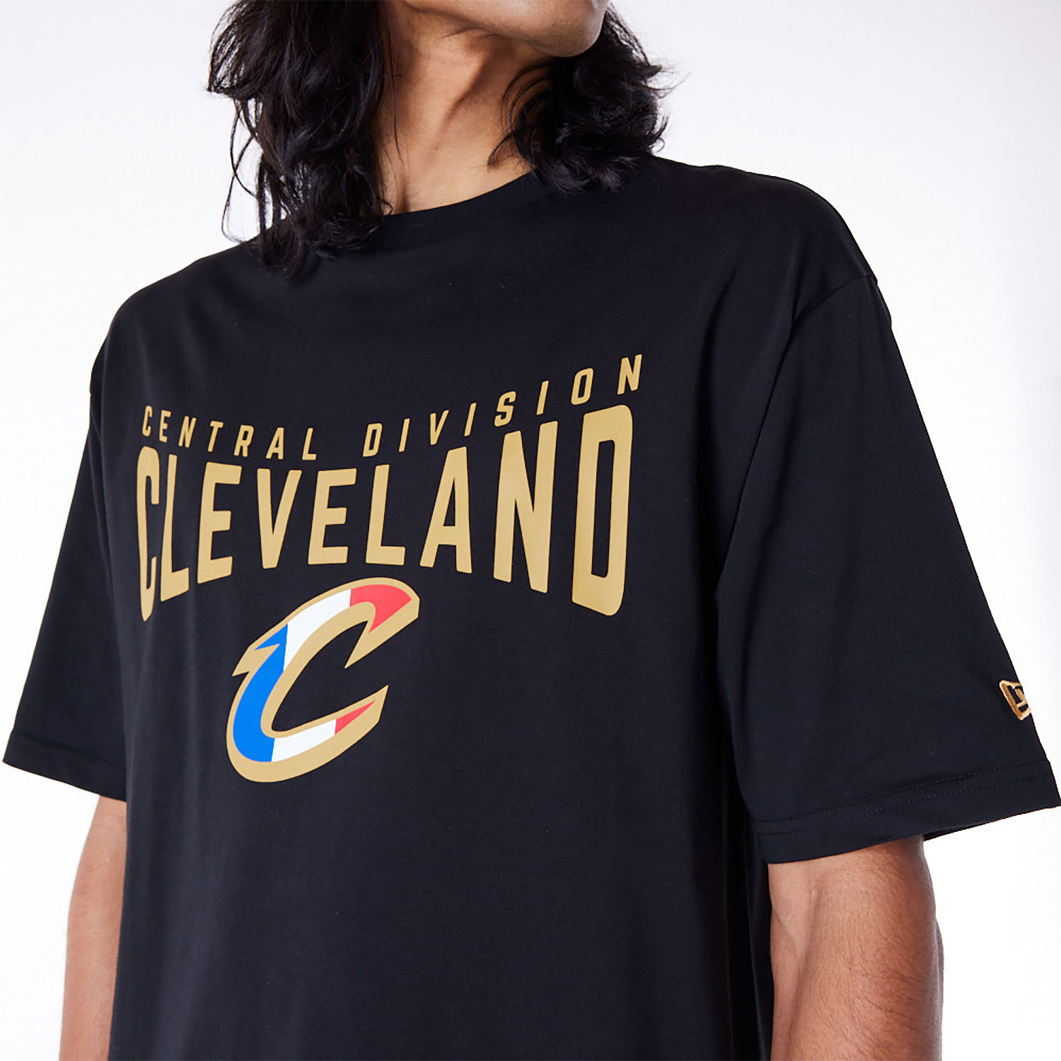 Cleveland Cavaliers NBA Paris Games Black Oversized T-Shirt