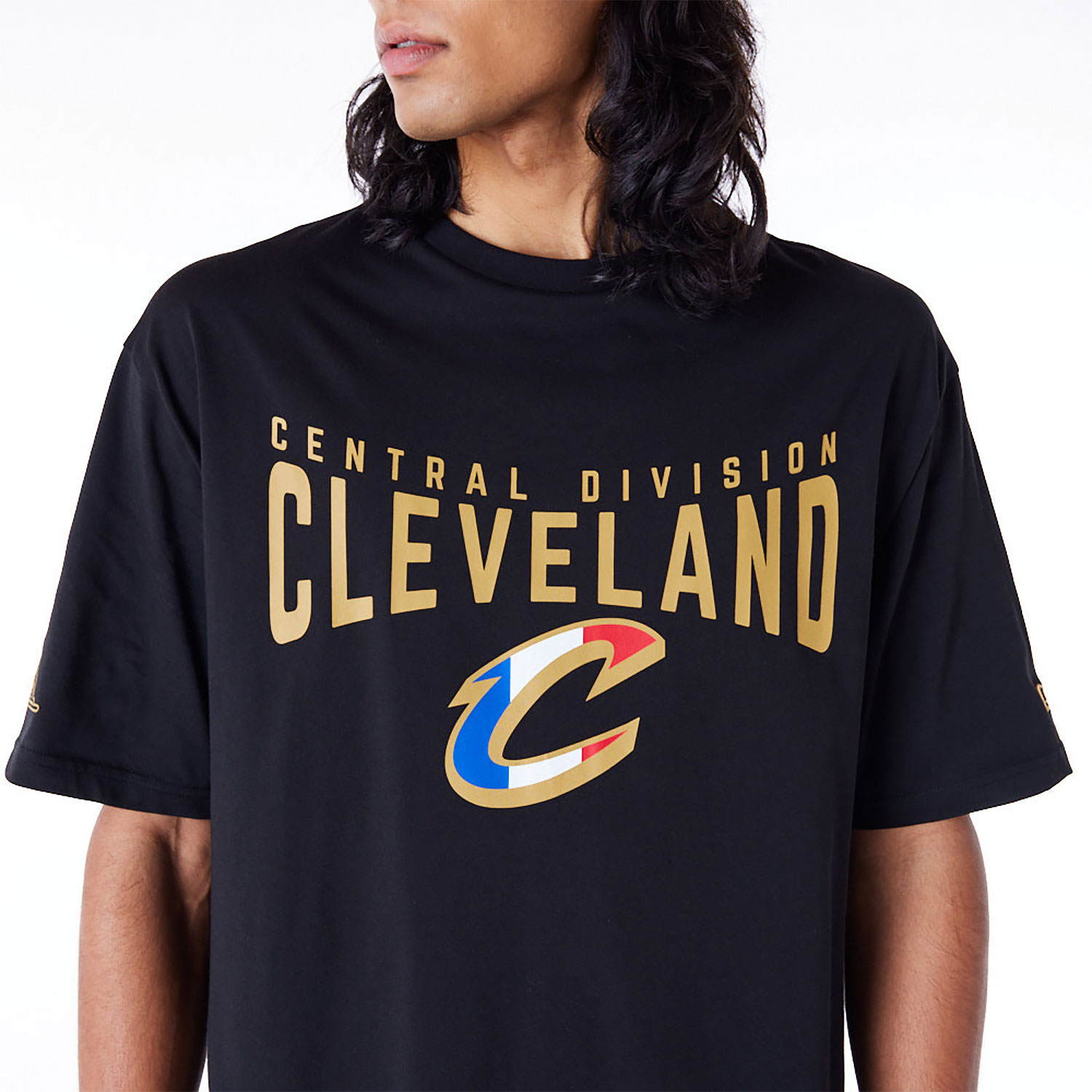 Cleveland Cavaliers NBA Paris Games Black Oversized T-Shirt