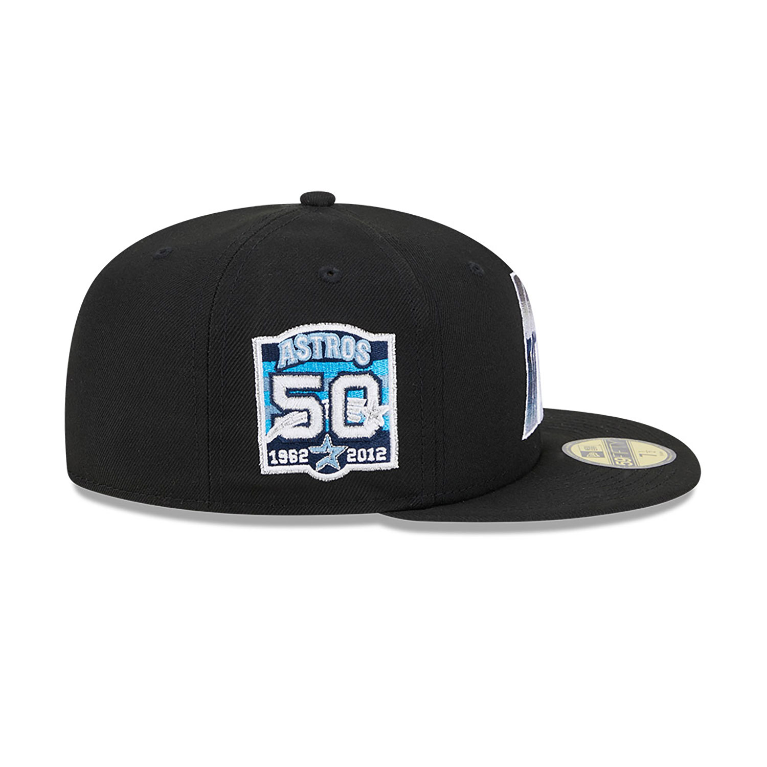 Houston Astros Raceway Black 59FIFTY Fitted Cap