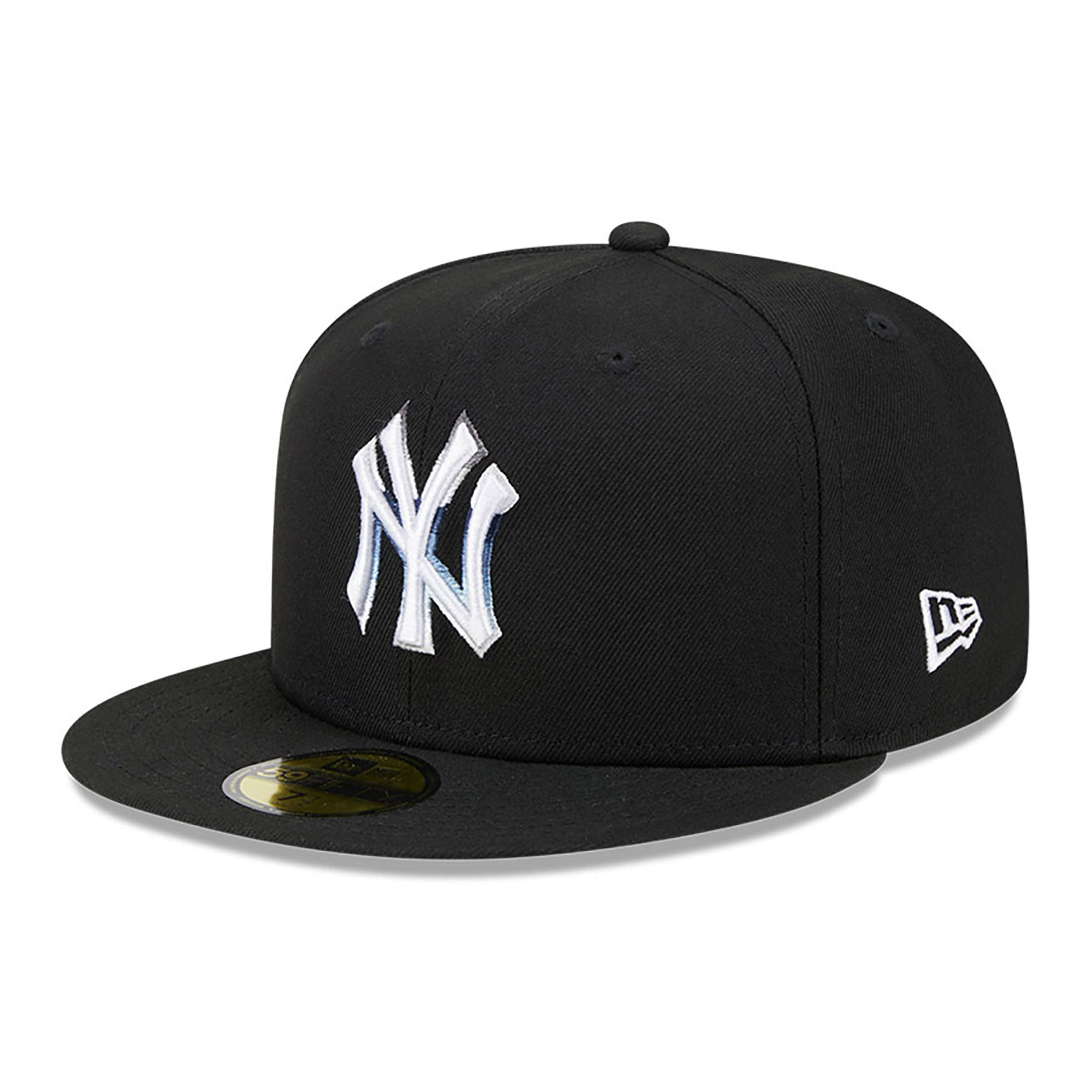 New York Yankees Raceway Black 59FIFTY Fitted Cap