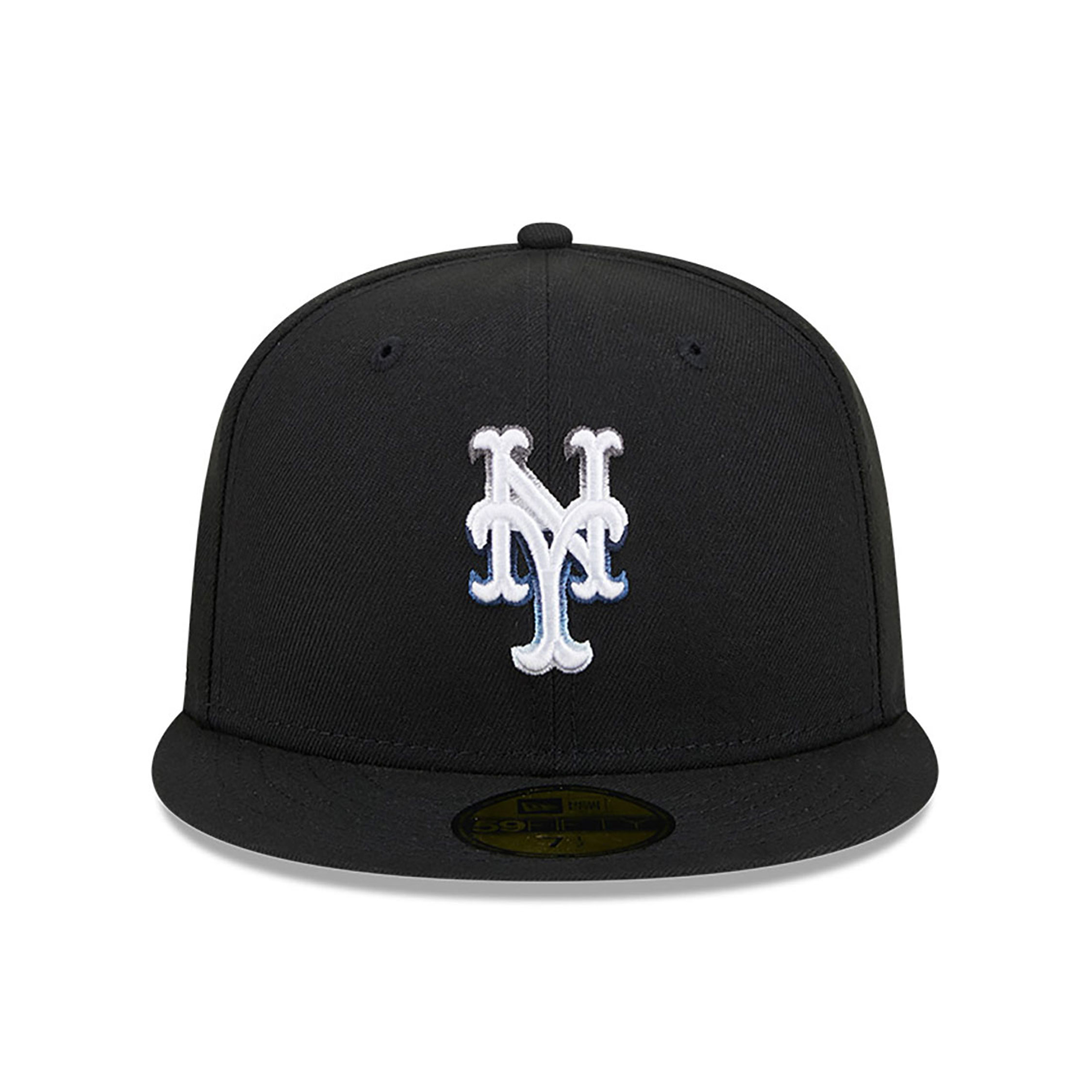 New York Mets Raceway Black 59FIFTY Fitted Cap