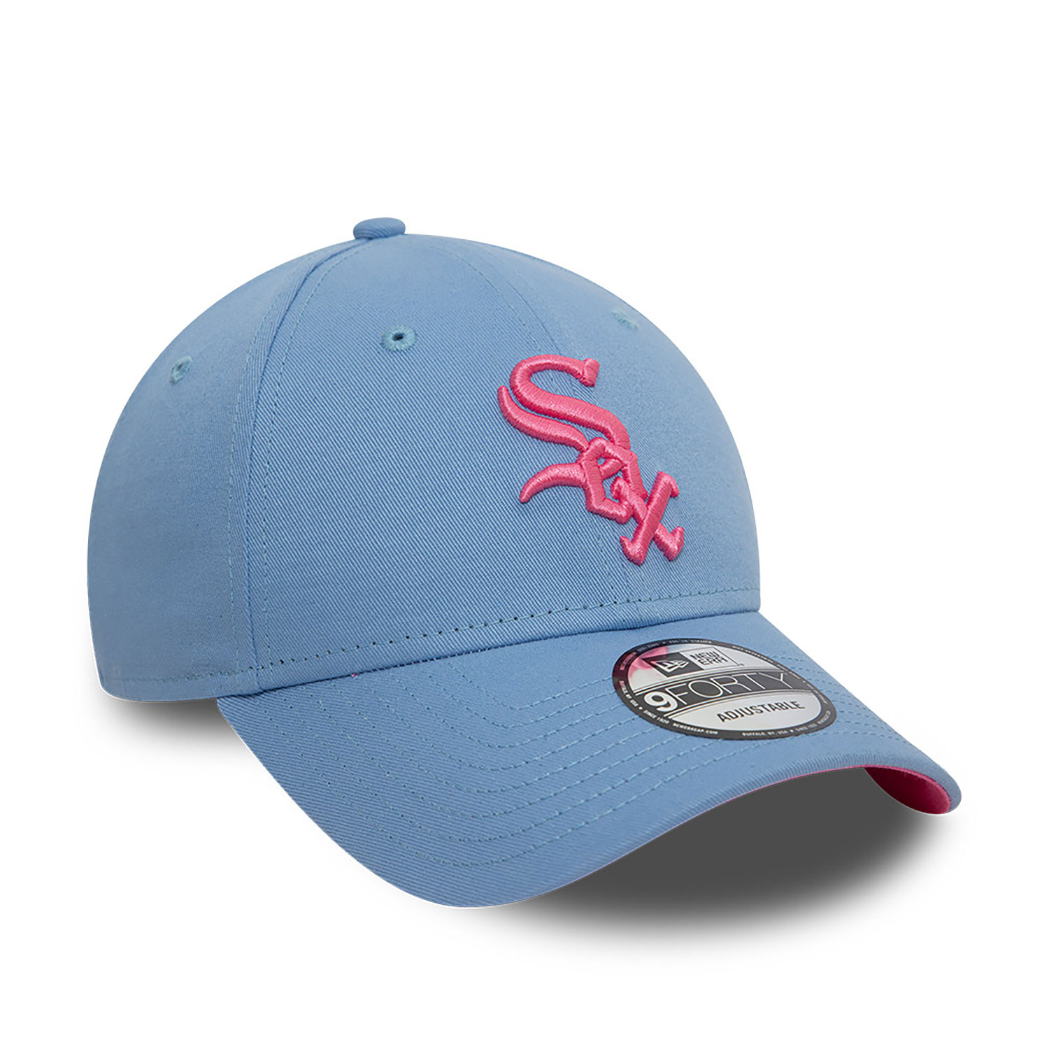 Chicago White Sox Bright Pop Pastel Blue 9FORTY Adjustable Cap