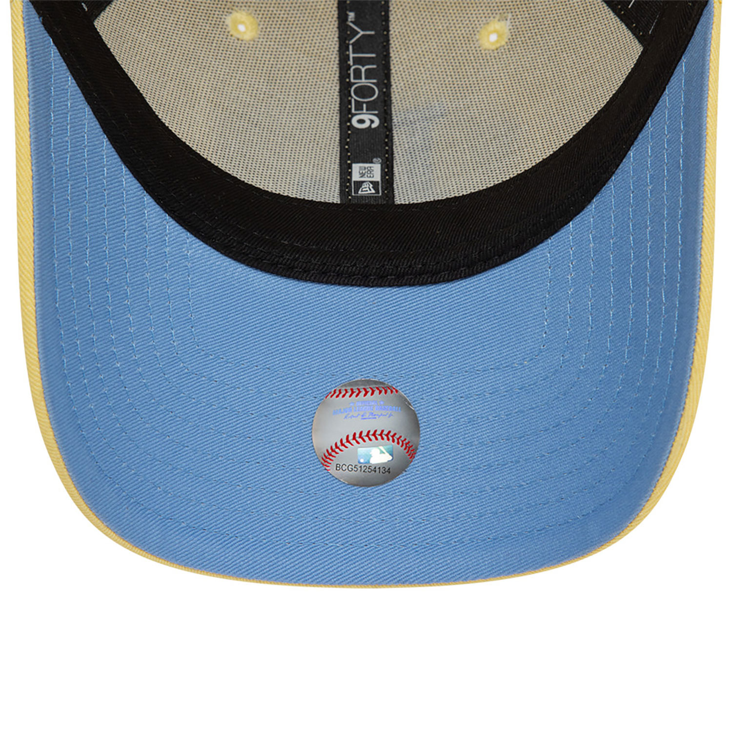 LA Dodgers Bright Pop Pastel Yellow 9FORTY Adjustable Cap